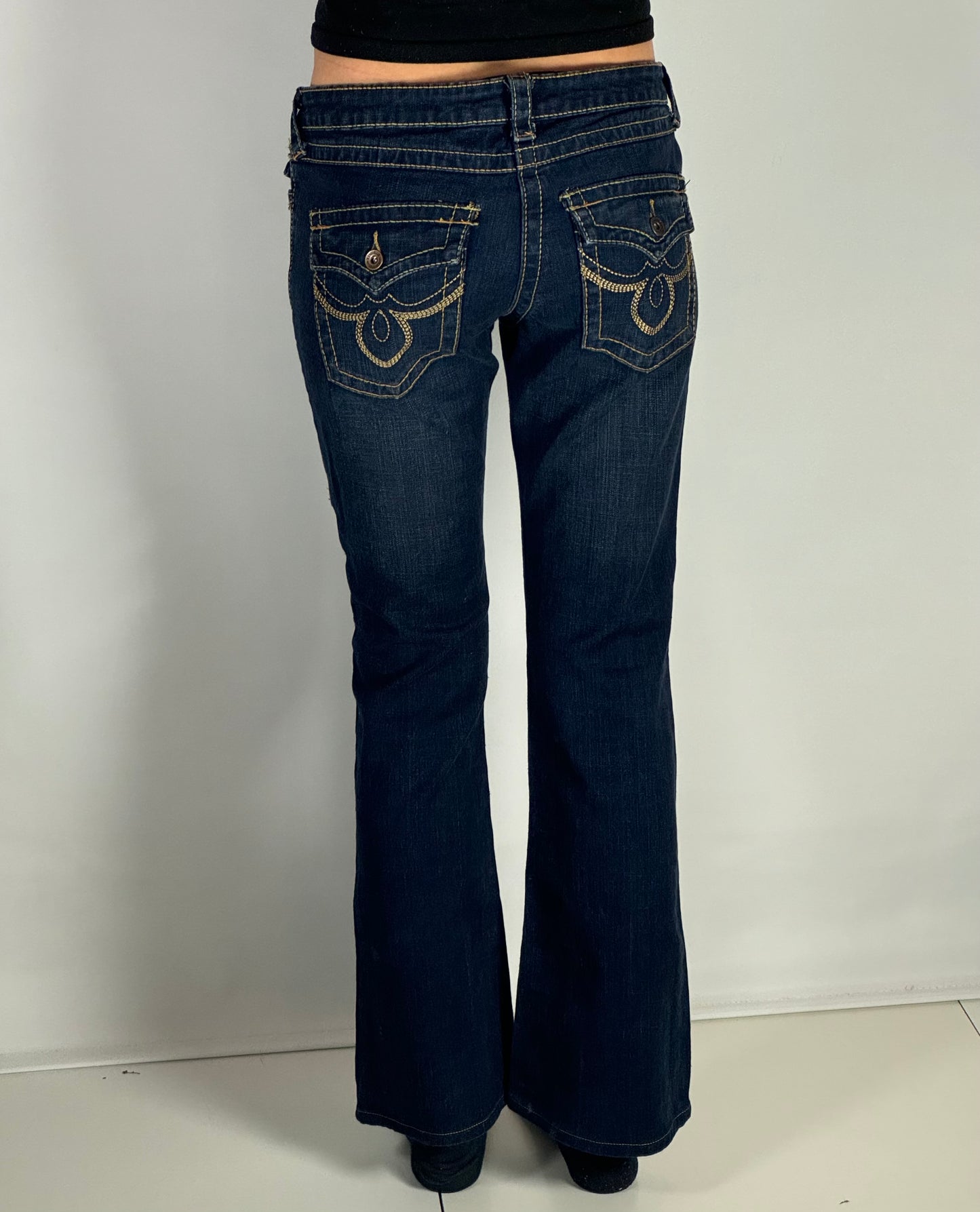 Lågmidjade jeans stl: S/M