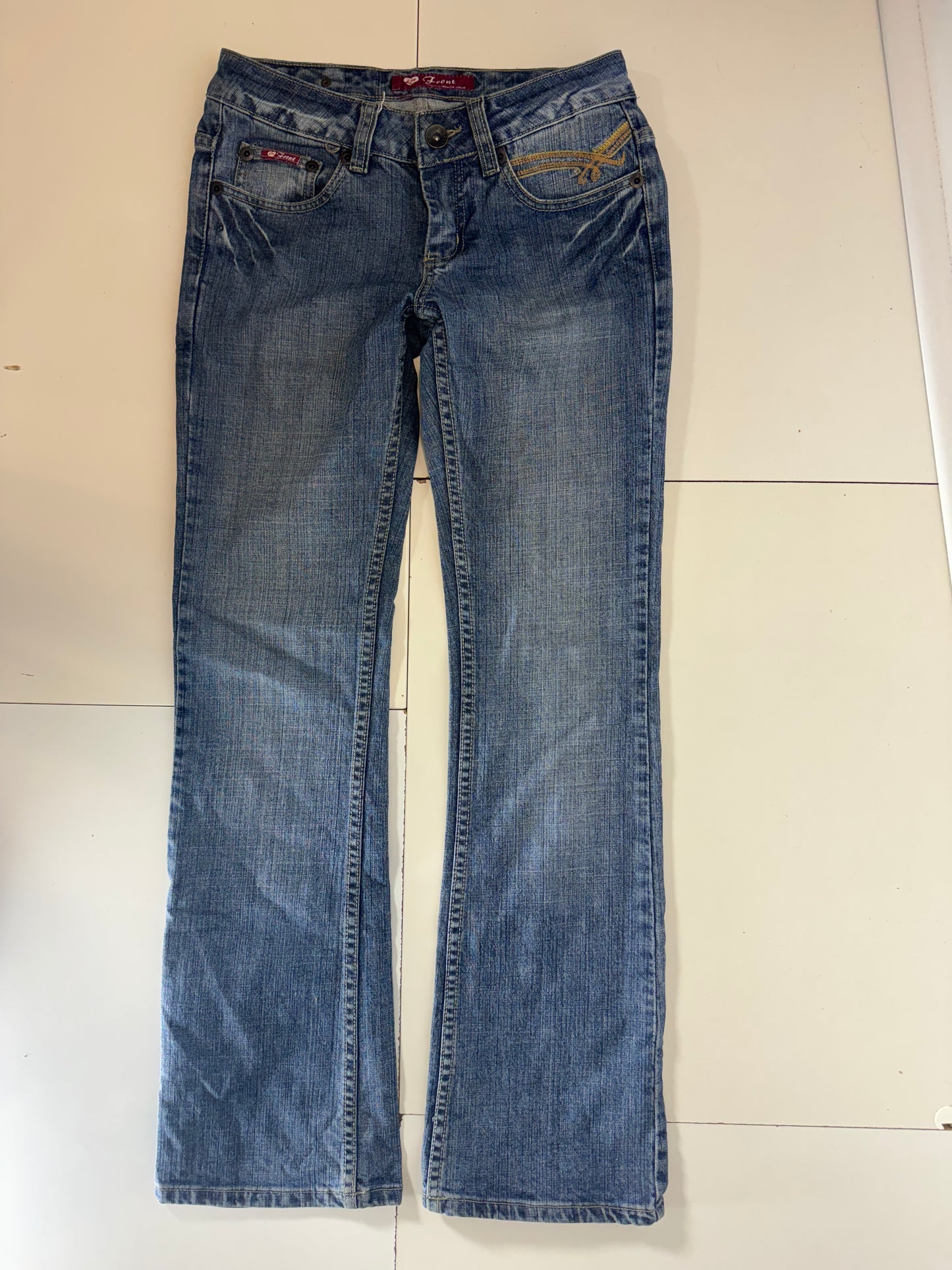 Lågmidjade jeans stl: S