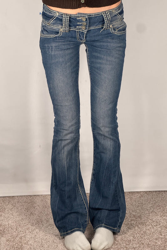 Lavtaljede jeans str: XS