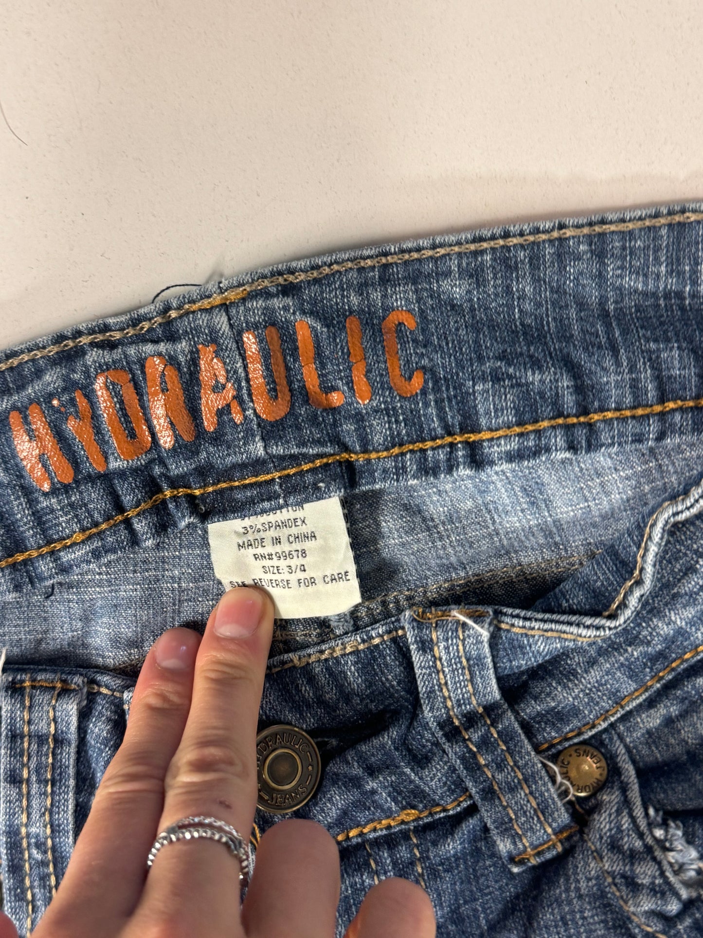 Lågmidjade jeans stl: XXS