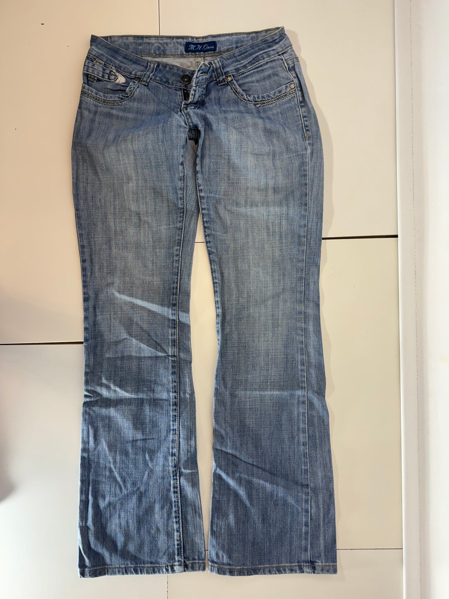 Lågmidjade jeans stl: S/M