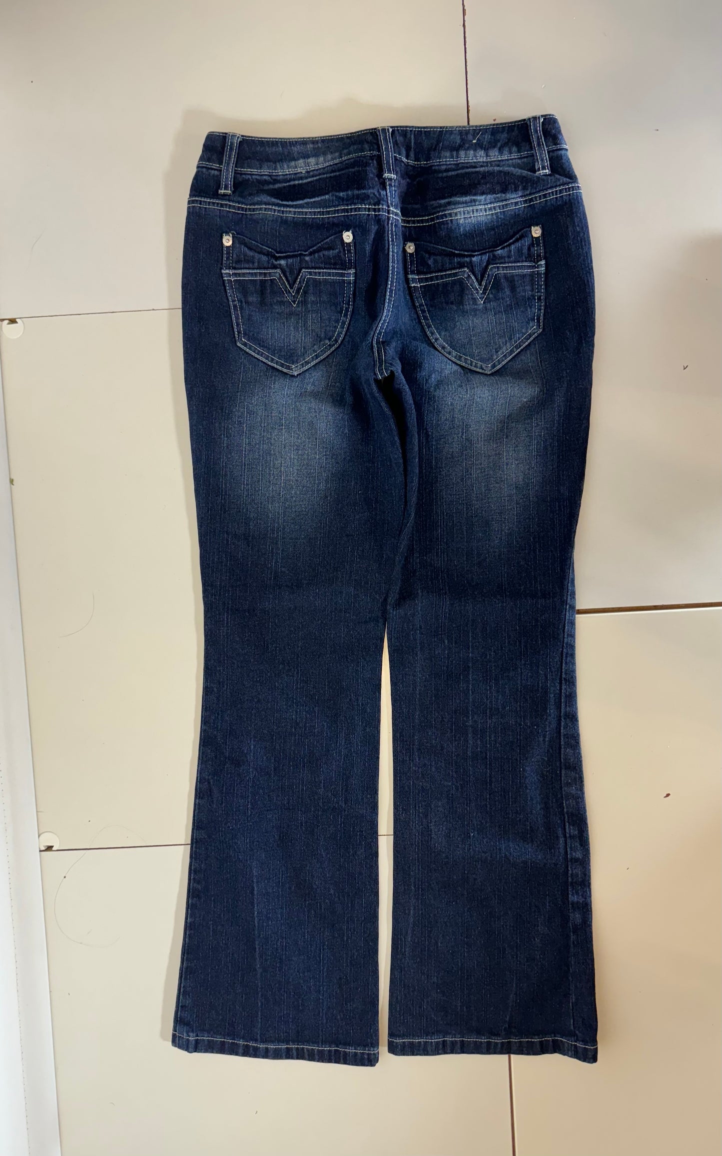 Utsvängda jeans stl: XS/S
