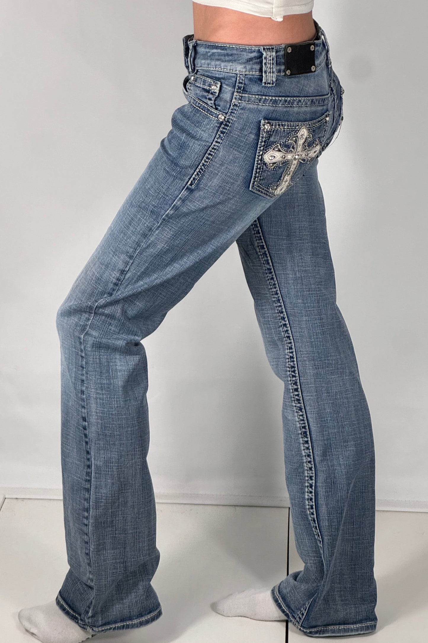 Lågmidjade jeans stl: XS/S