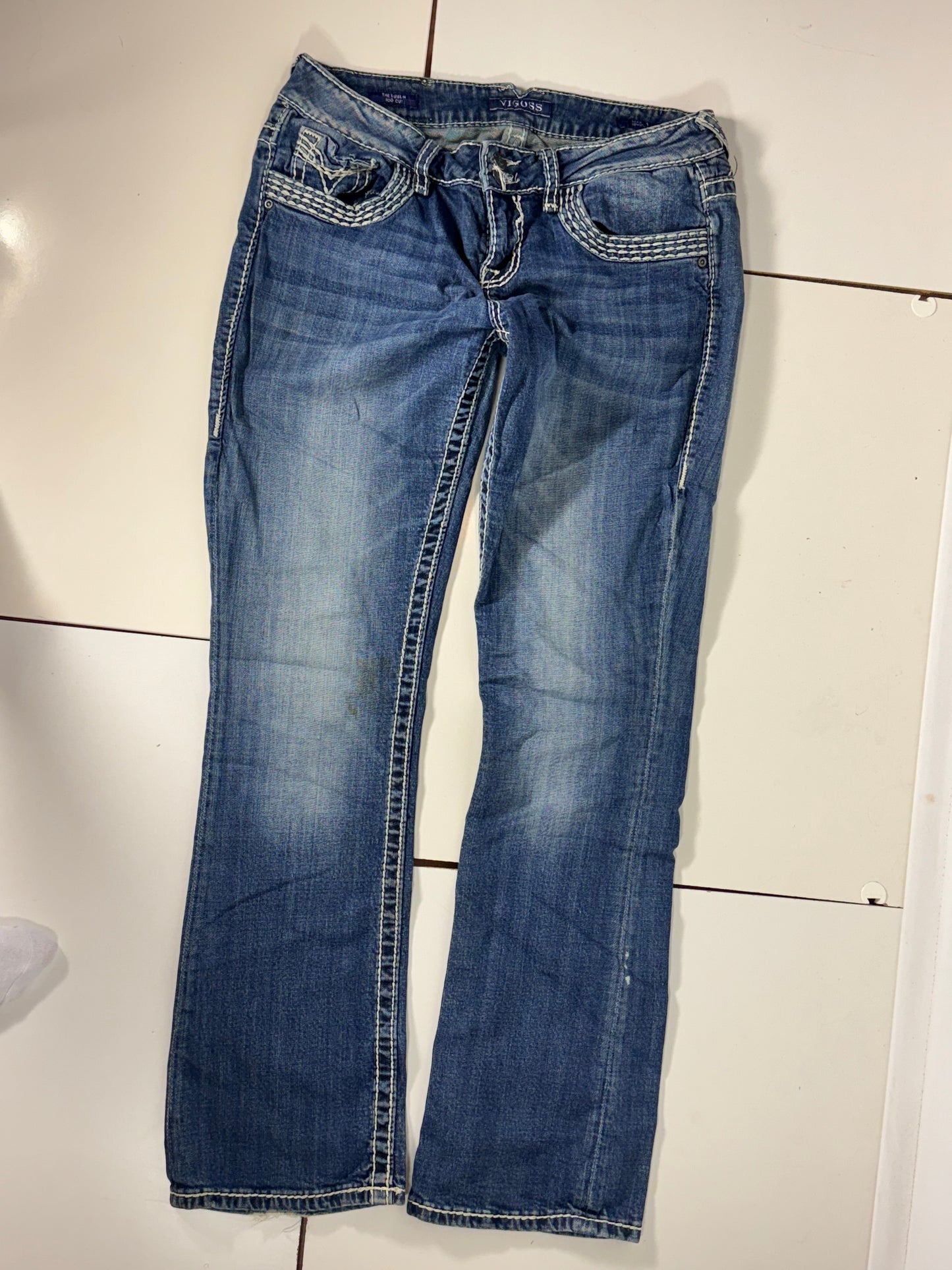 Lågmidjade jeans stl: M