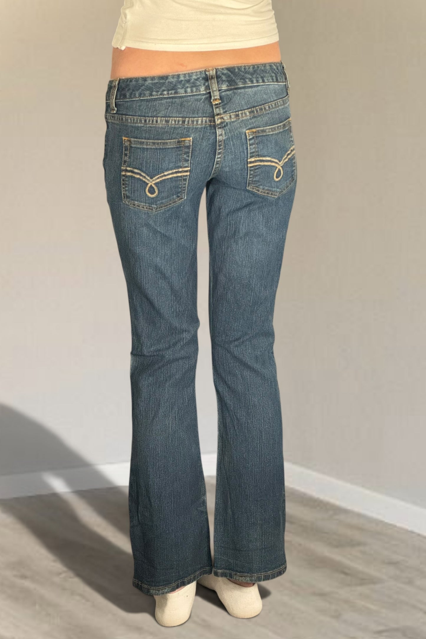 Lågmidjade jeans stl: XS