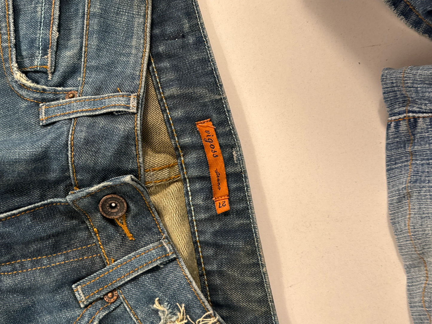 Lavtaljede jeans str: XS