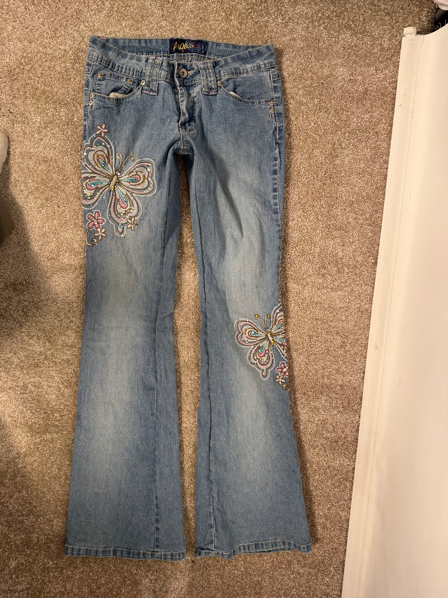 Lågmidjade jeans stl: XS