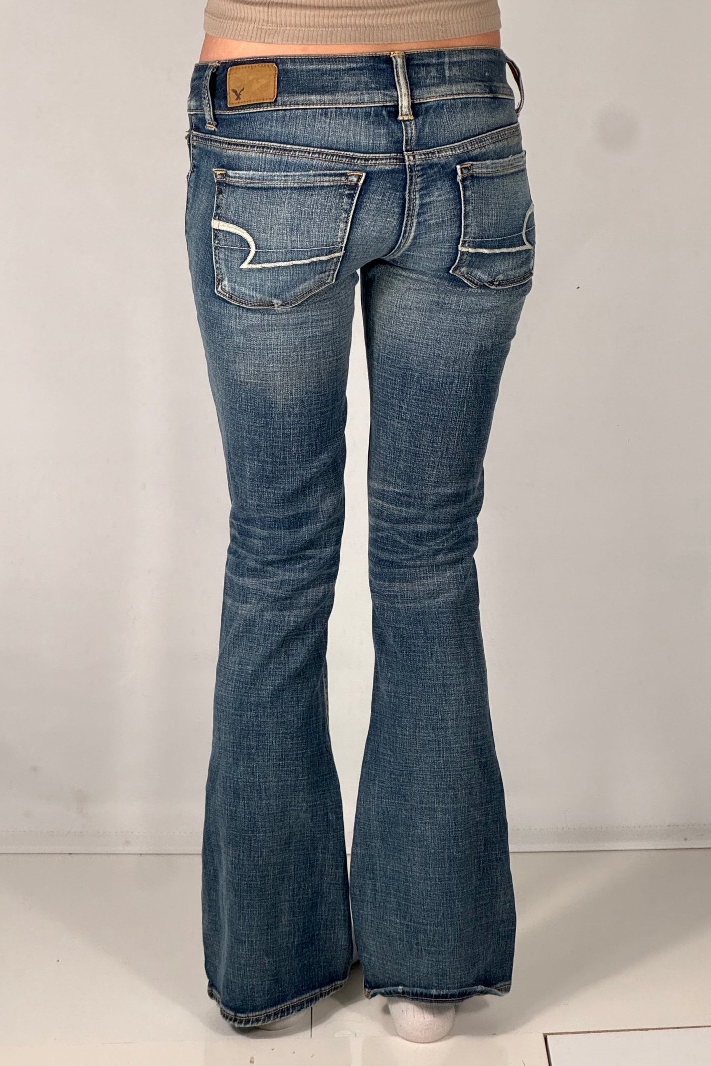 Lågmidjade jeans stl: XS