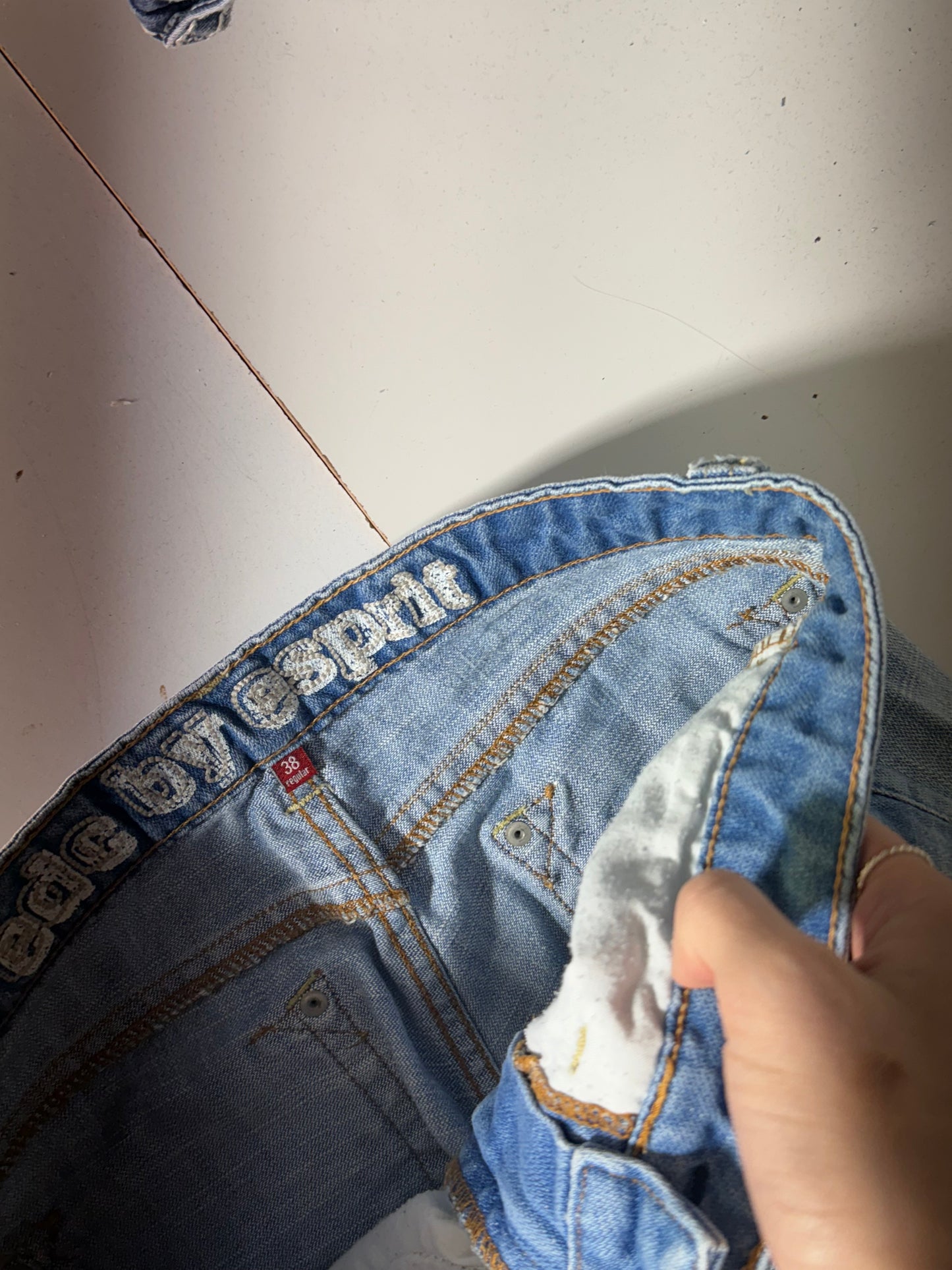 Lågmidjade jeans stl: XS/S