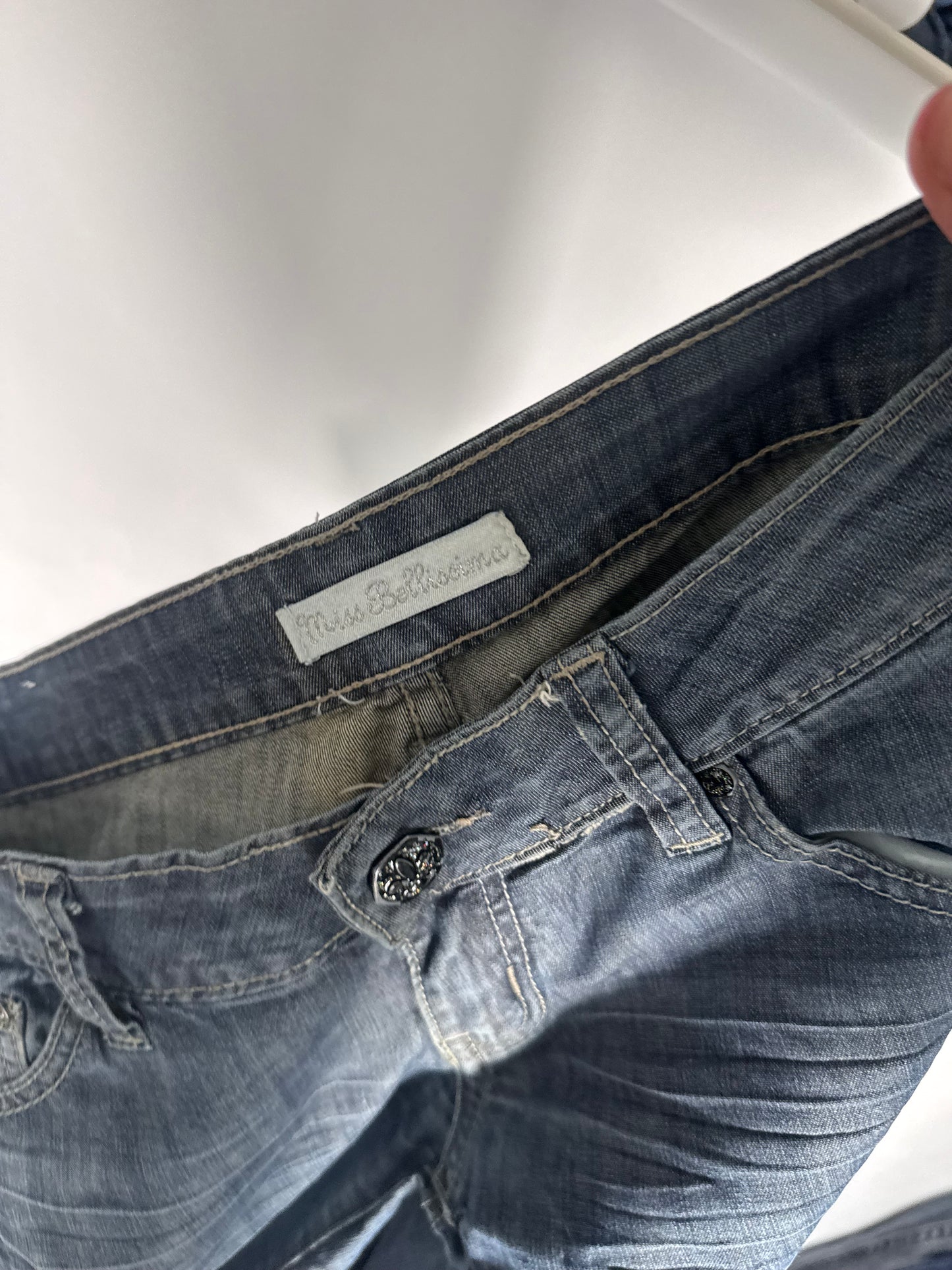 Lågmidjade jeans stl:
