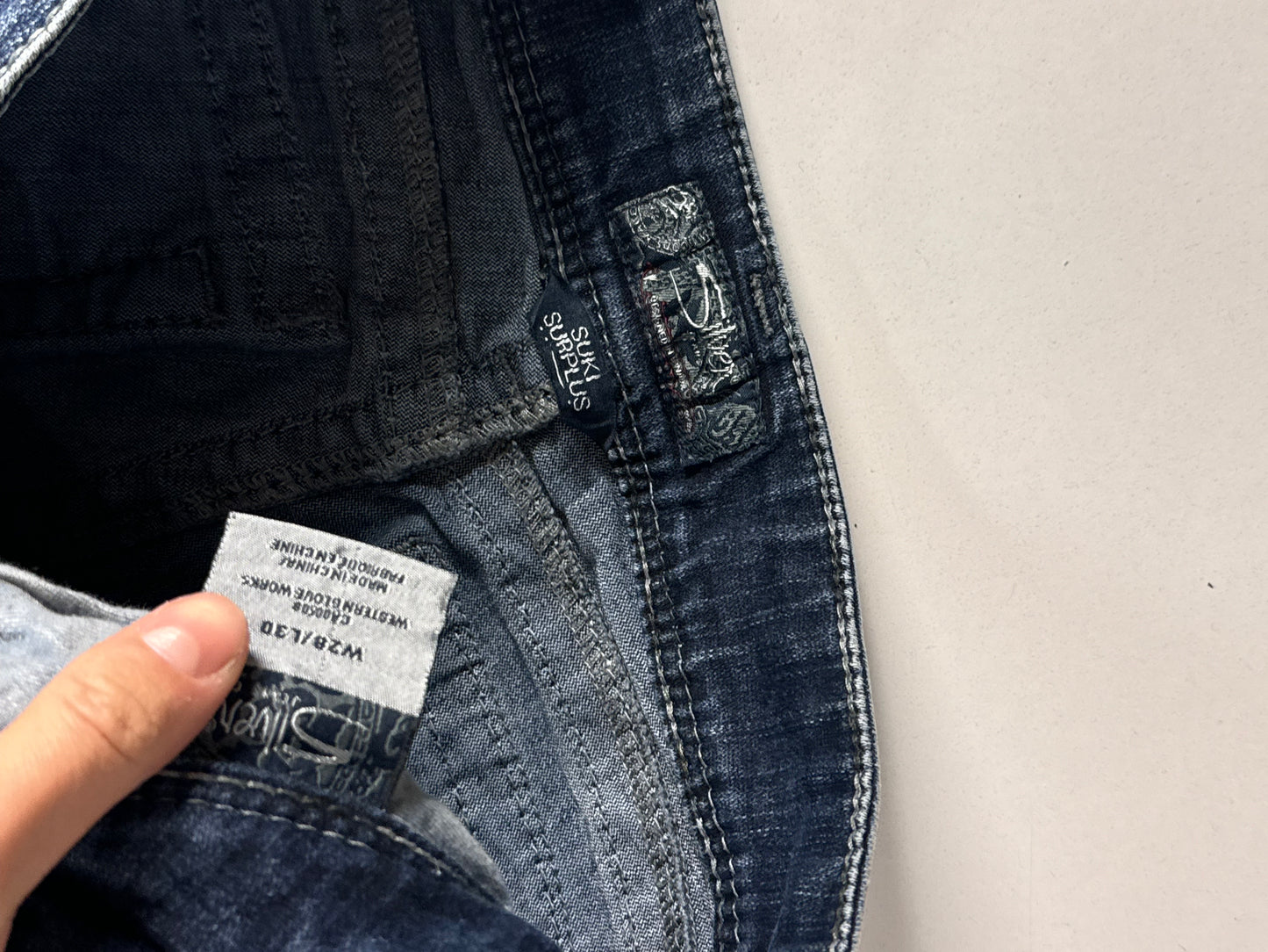 Lågmidjade jeans stl: XS/S