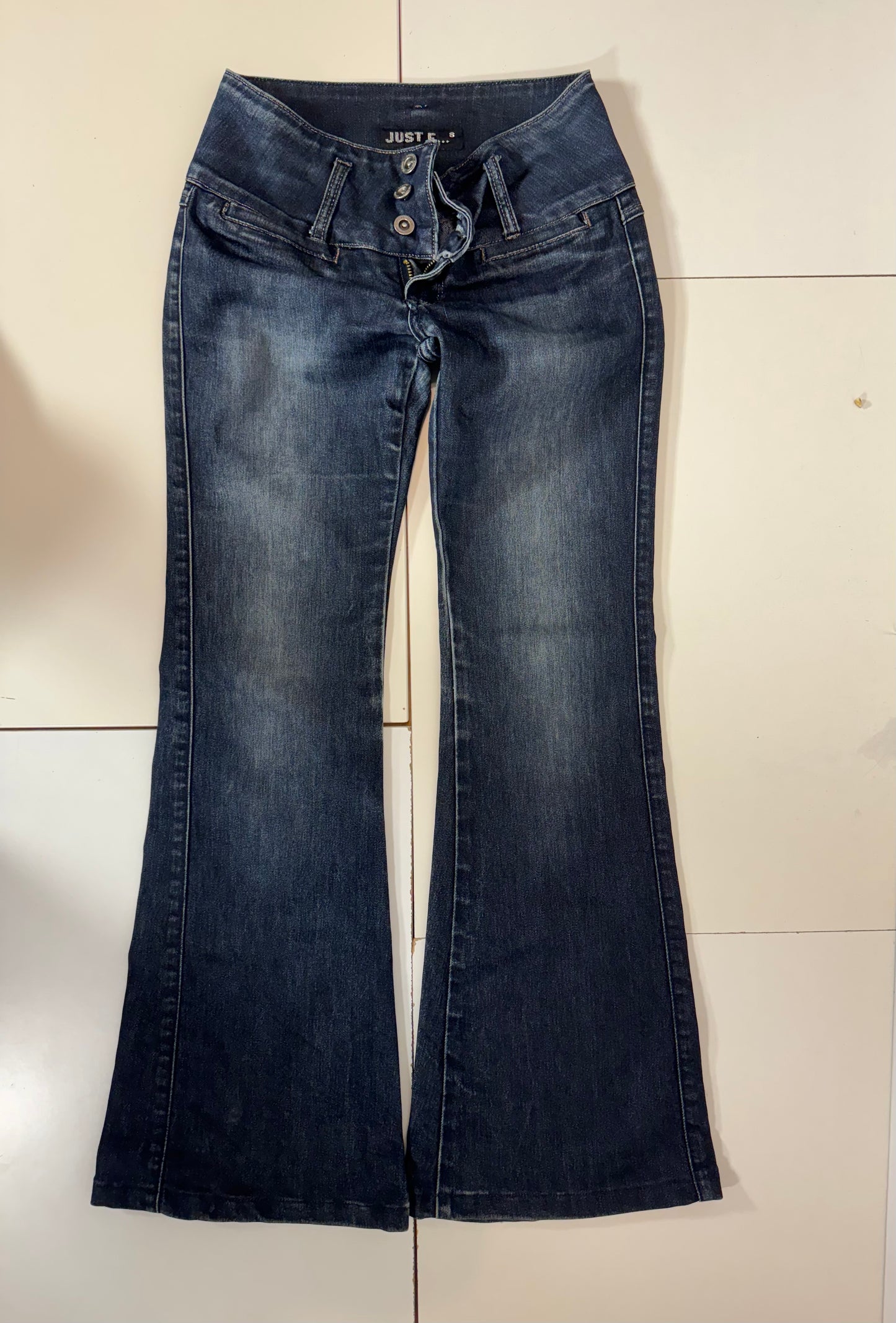 Lågmidjade jeans stl: XS