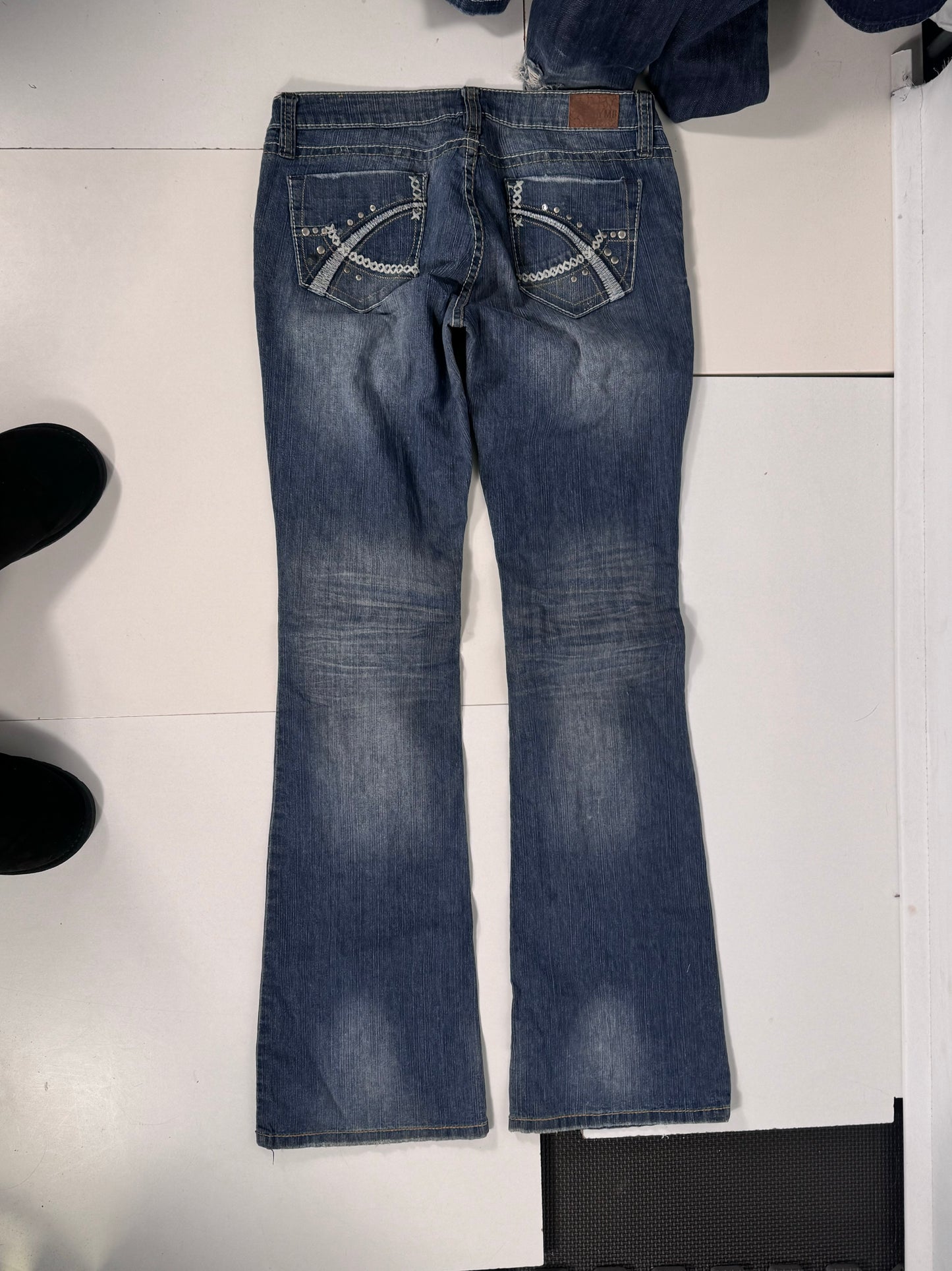 Lågmidjade jeans stl: S