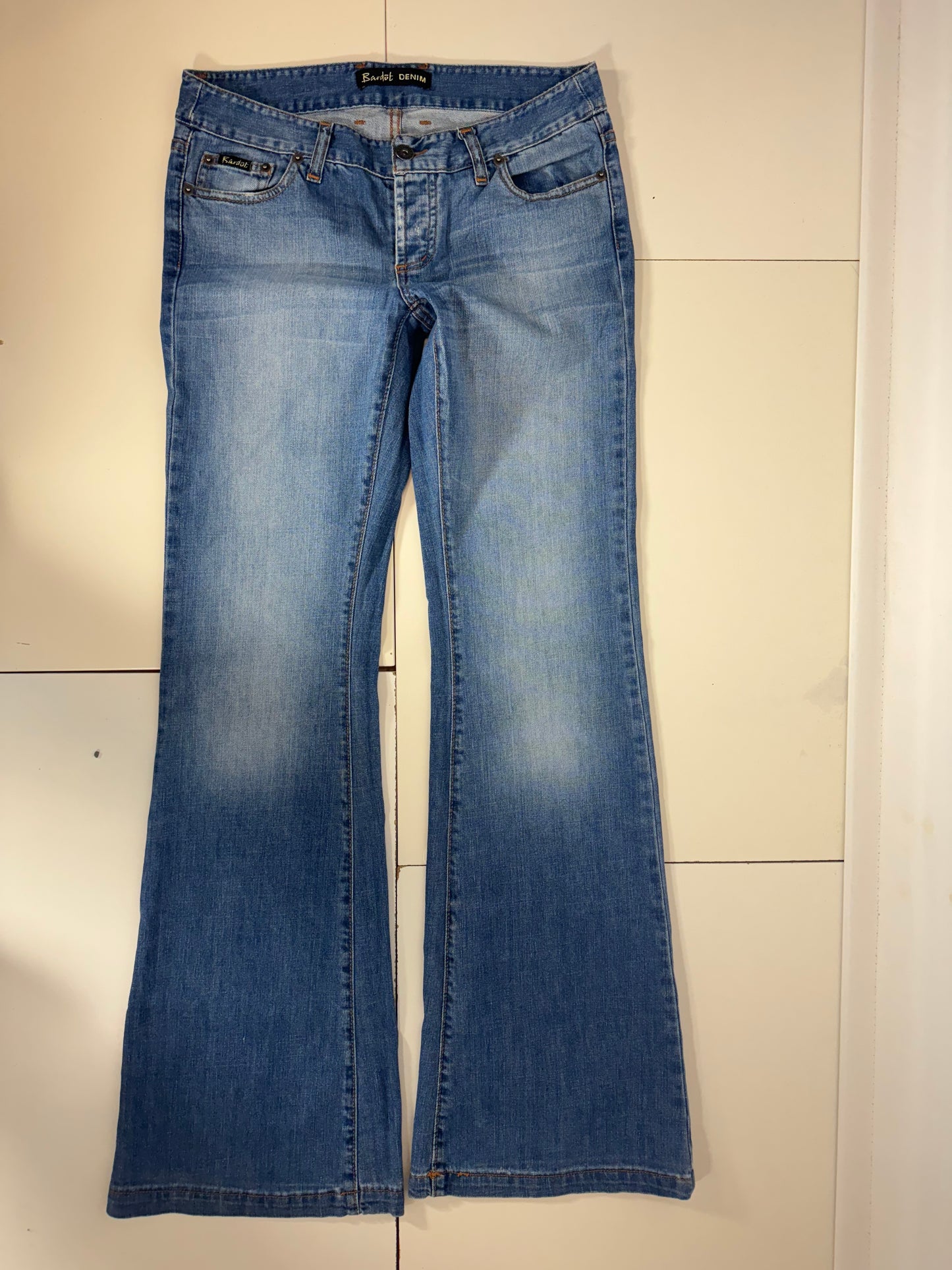 Lågmidjade jeans stl: S