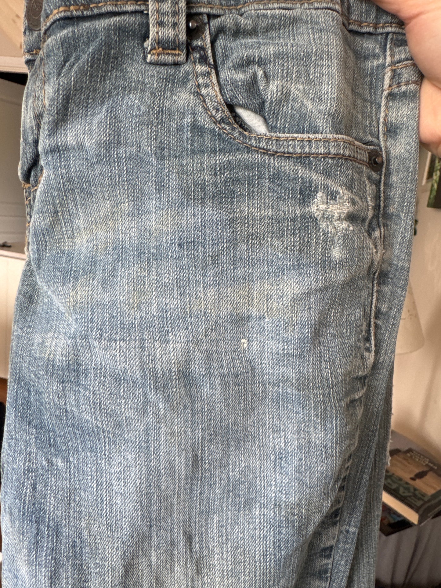 Lågmidjade jeans stl: S/M