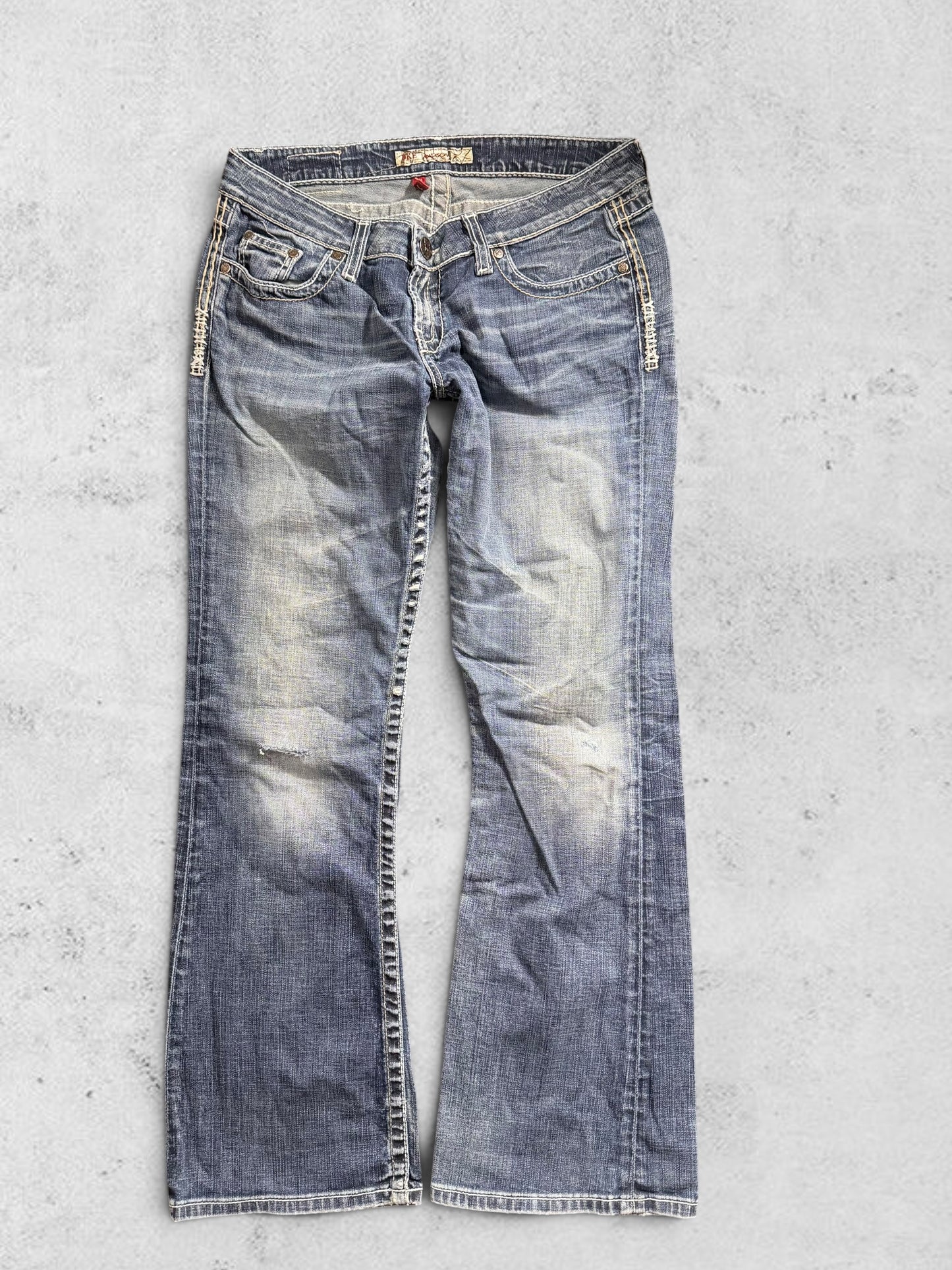 Lågmidjade jeans stl: M