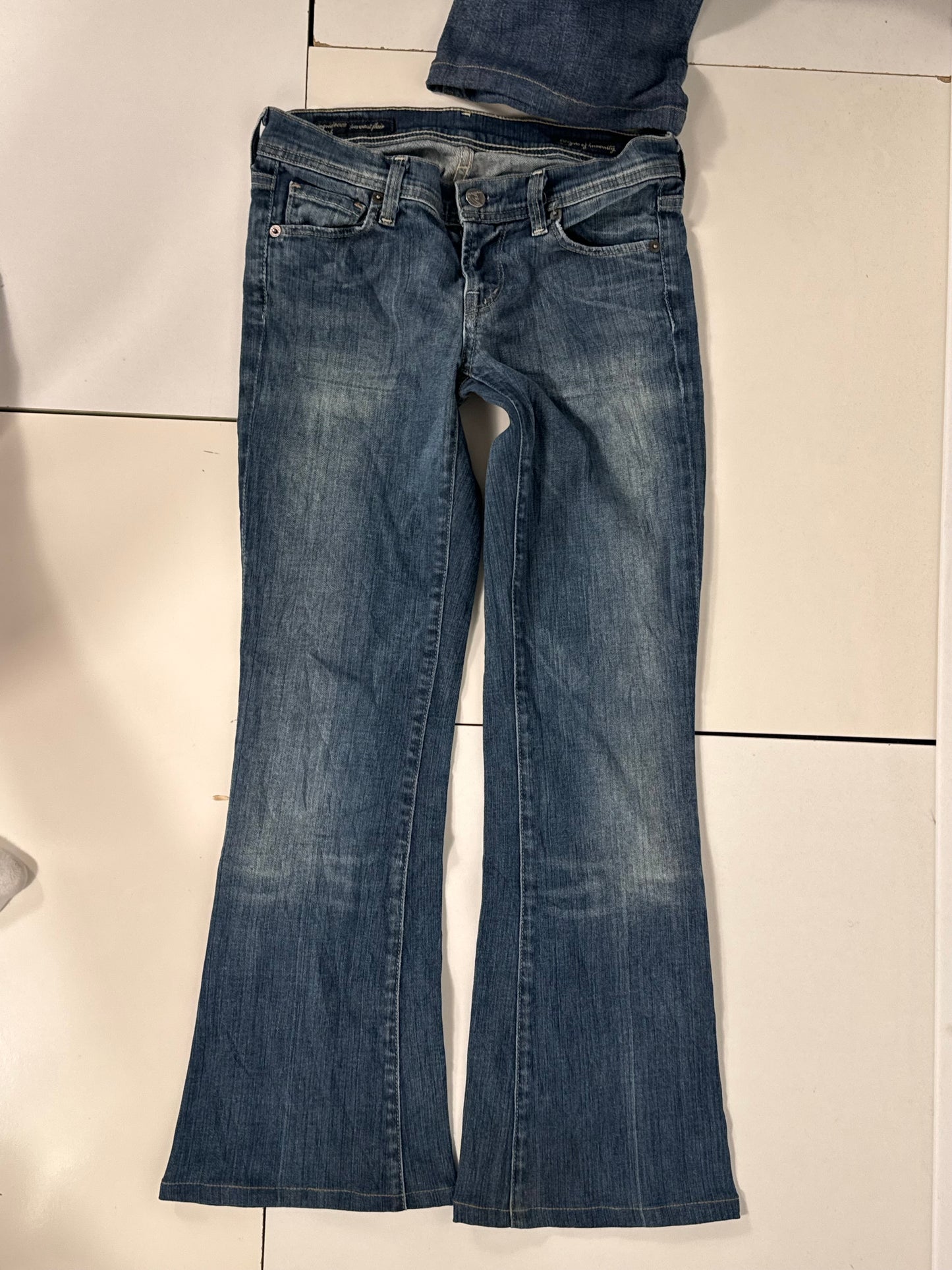 Lavlivede jeans str: XXS