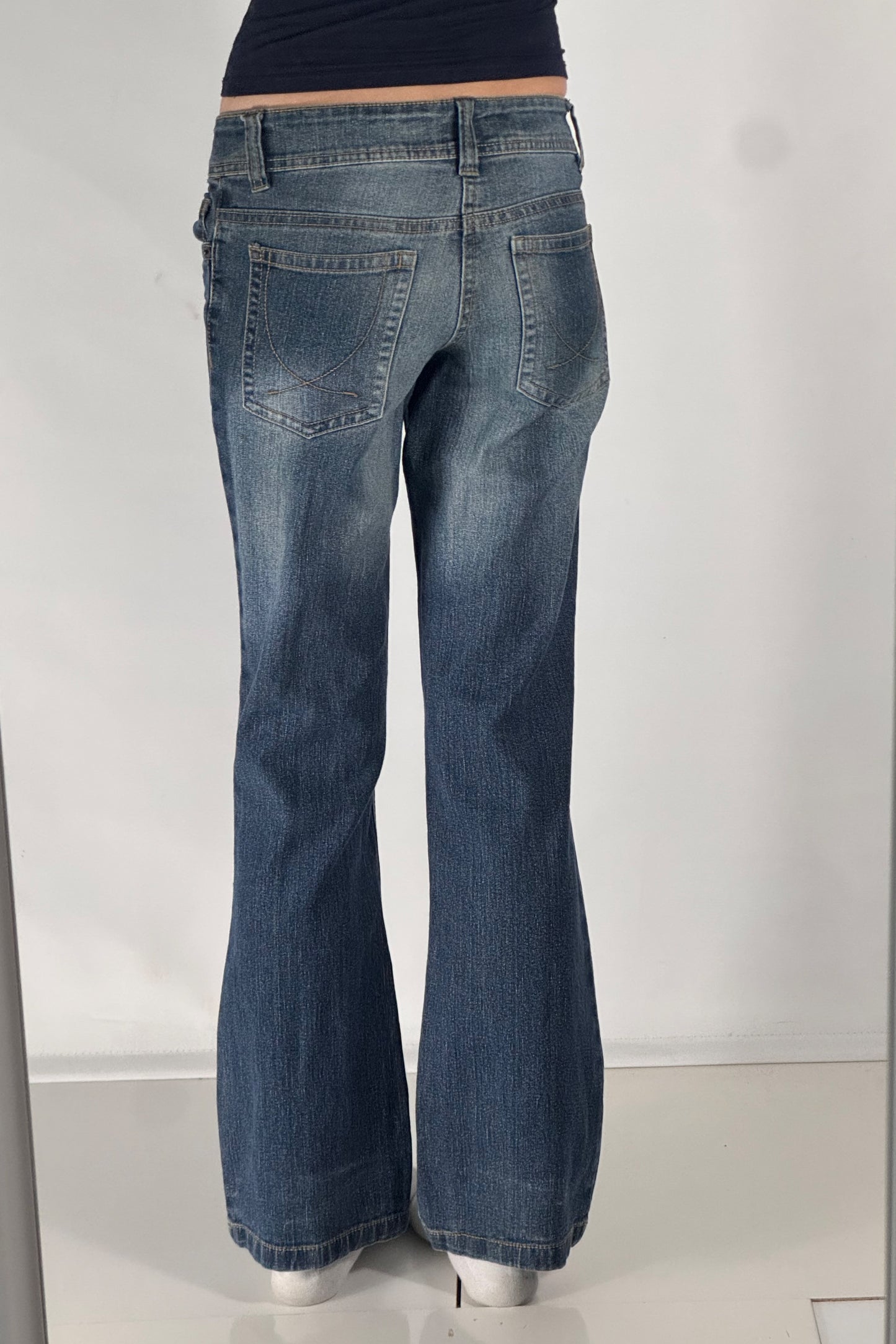 Lågmidjade jeans stl: