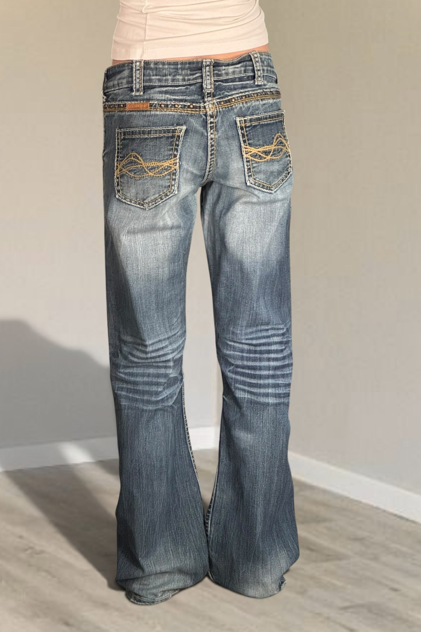 Lågmidjade jeans stl: S