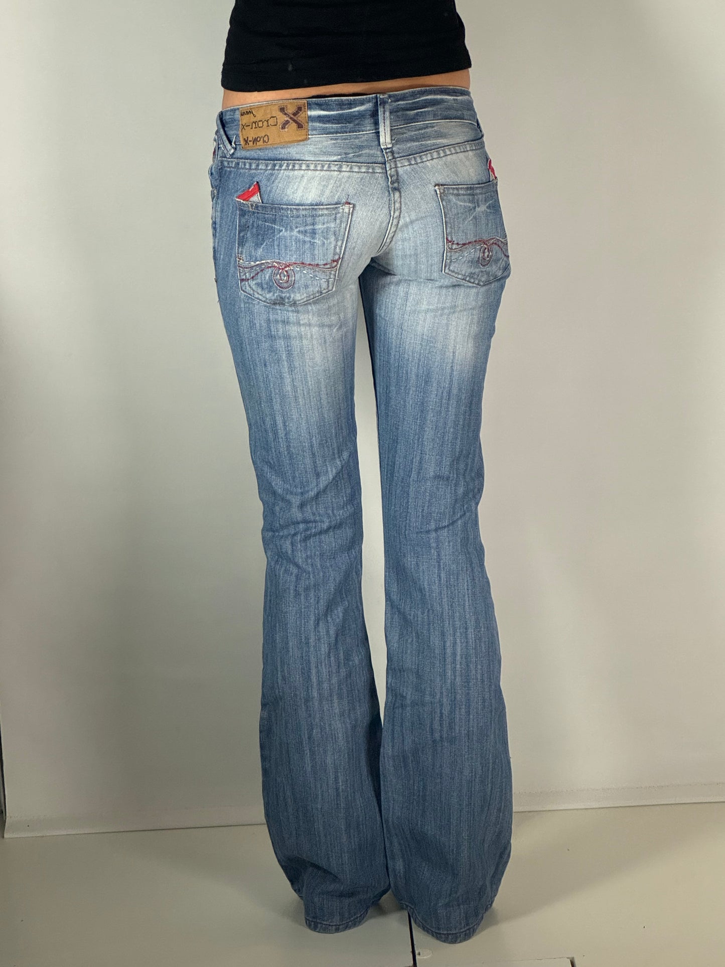 Lågmidjade jeans stl: XXS