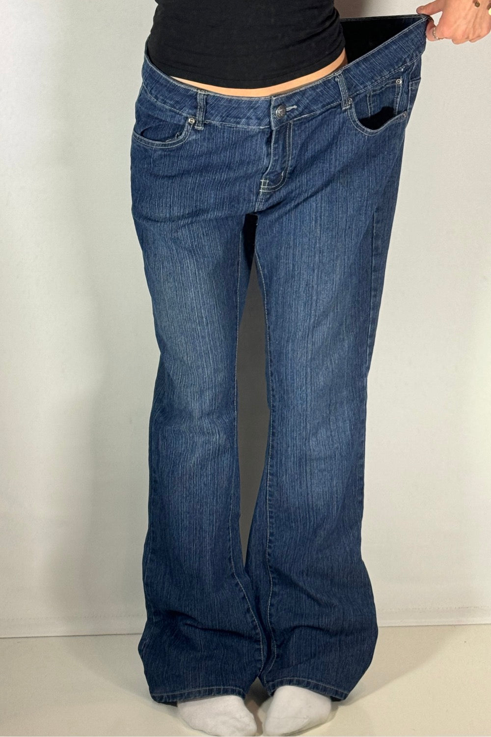 Utsvängda jeans stl: XXL