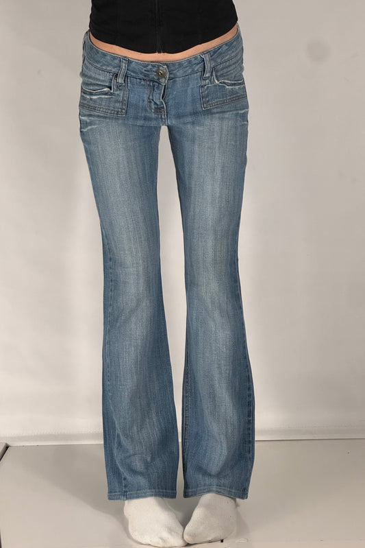 Lågmidjade jeans stl: S