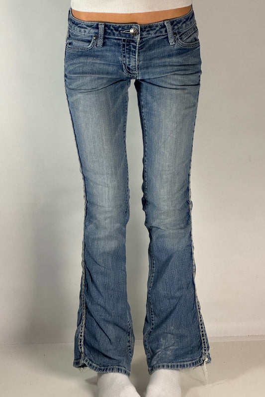 Lågmidjade jeans stl: XS