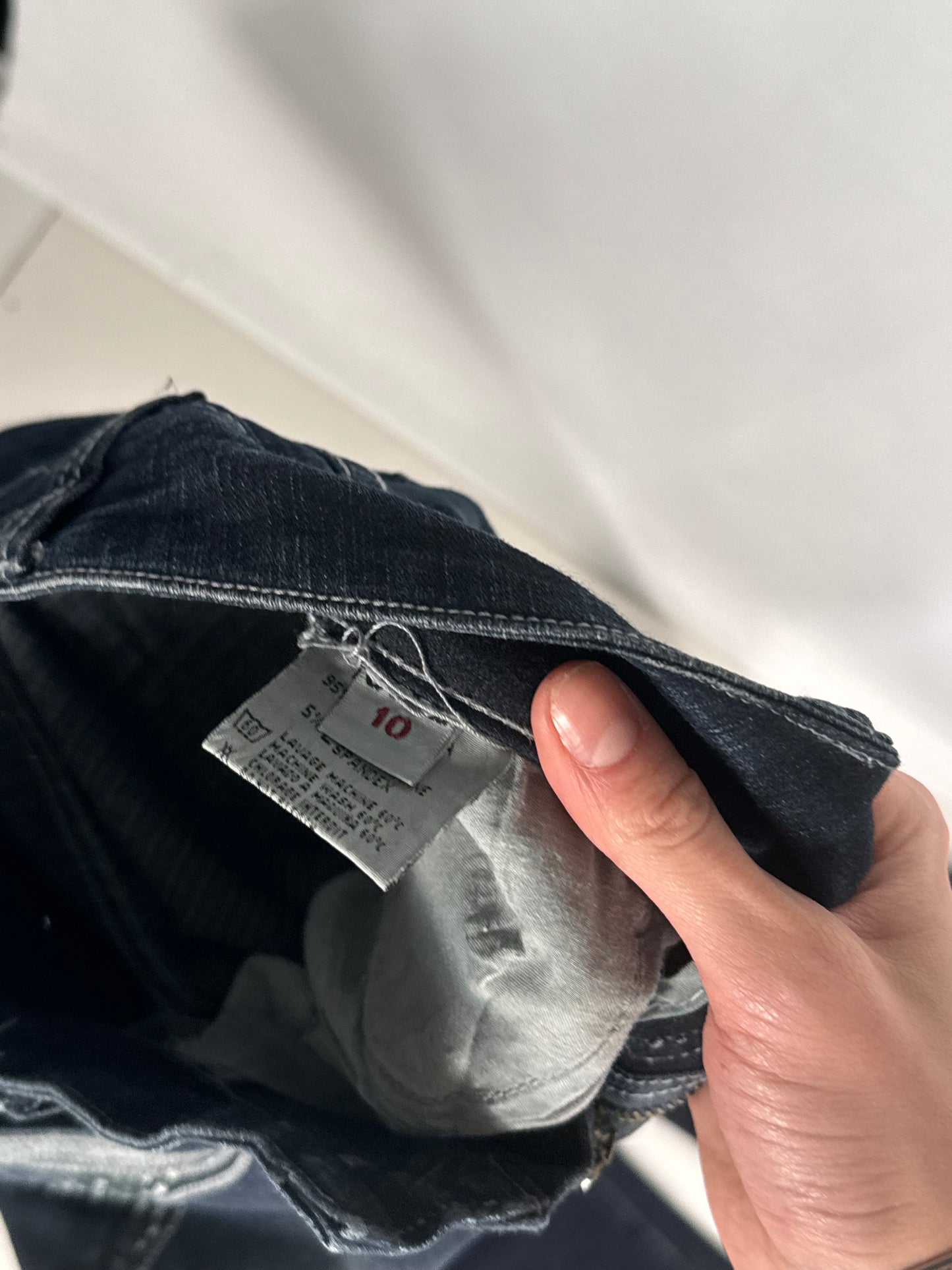 Lavtaljede jeans str: XS