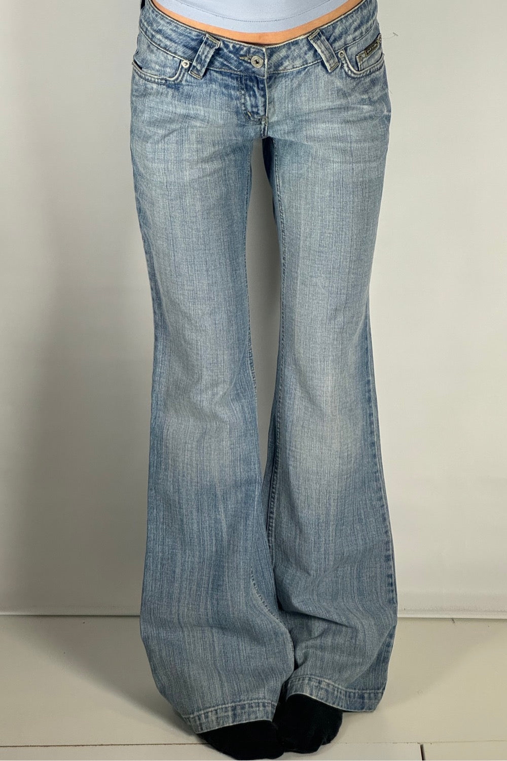 Lågmidjade jeans stl: S