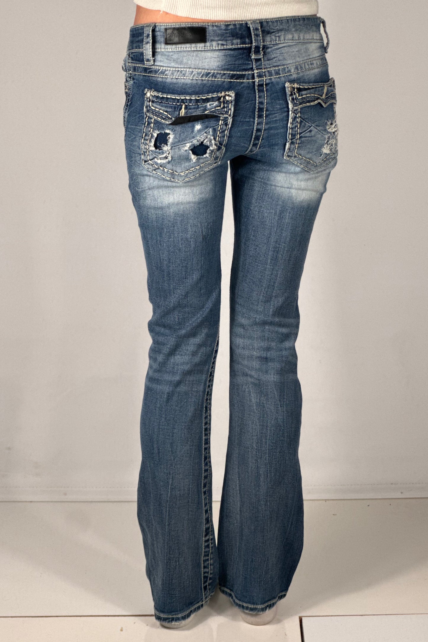 Lavtaljede jeans str: XS/S
