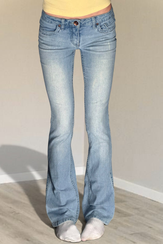 Lågmidjade jeans stl: XS