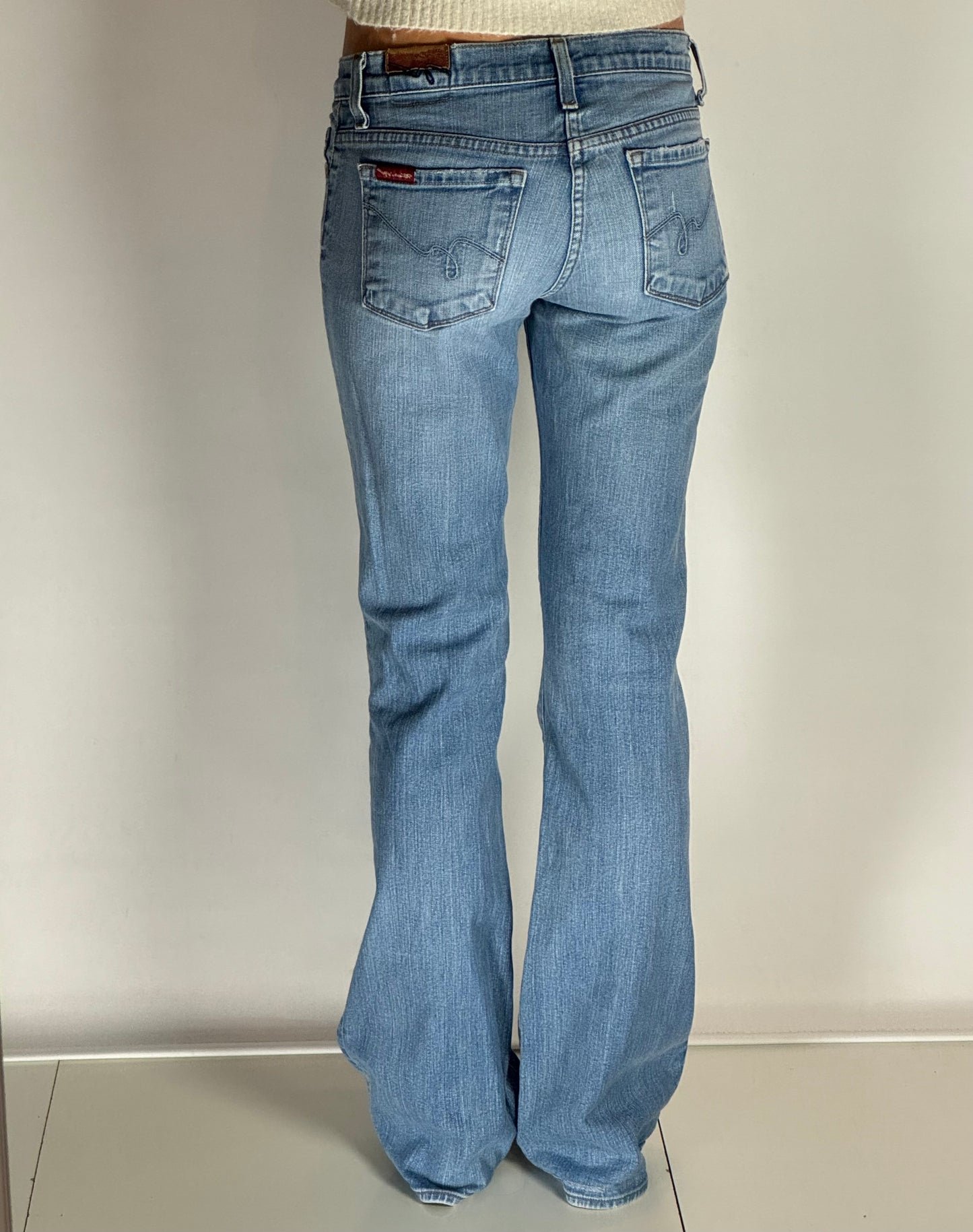 Lågmidjade jeans stl: S