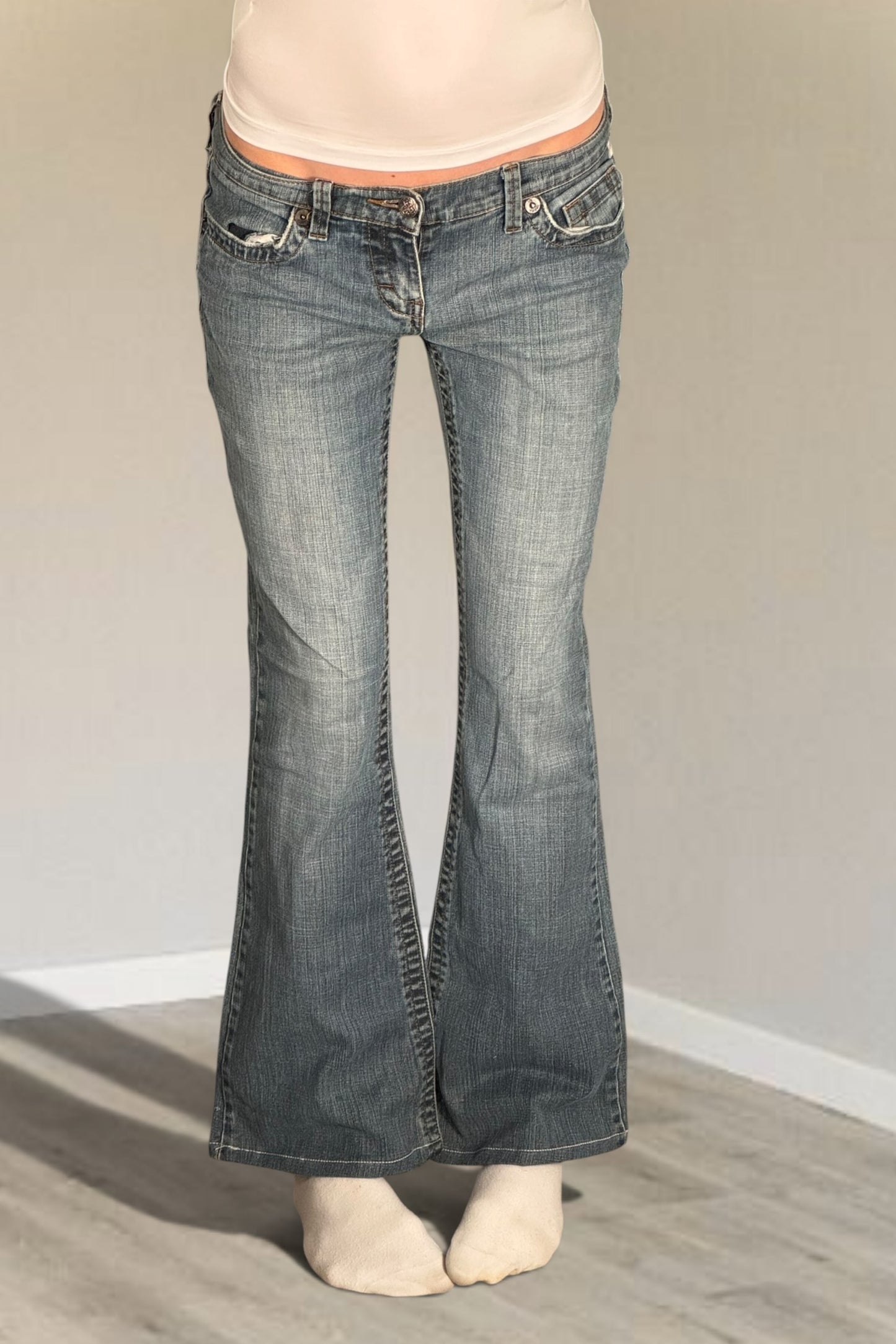 Lågmidjade jeans stl: XS/S