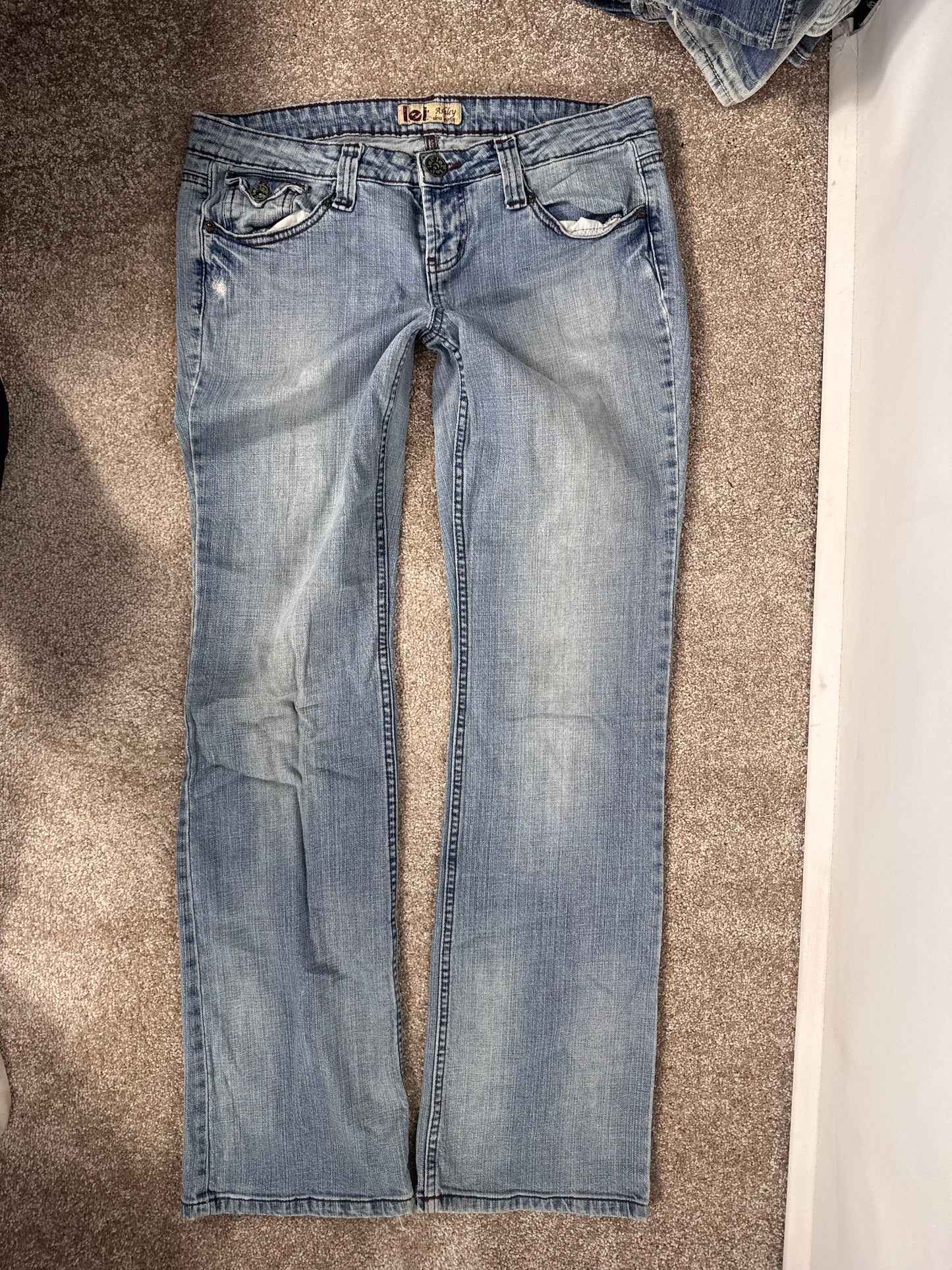 Lågmidjade jeans stl: M