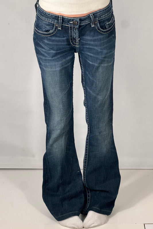 Lågmidjade jeans stl: S
