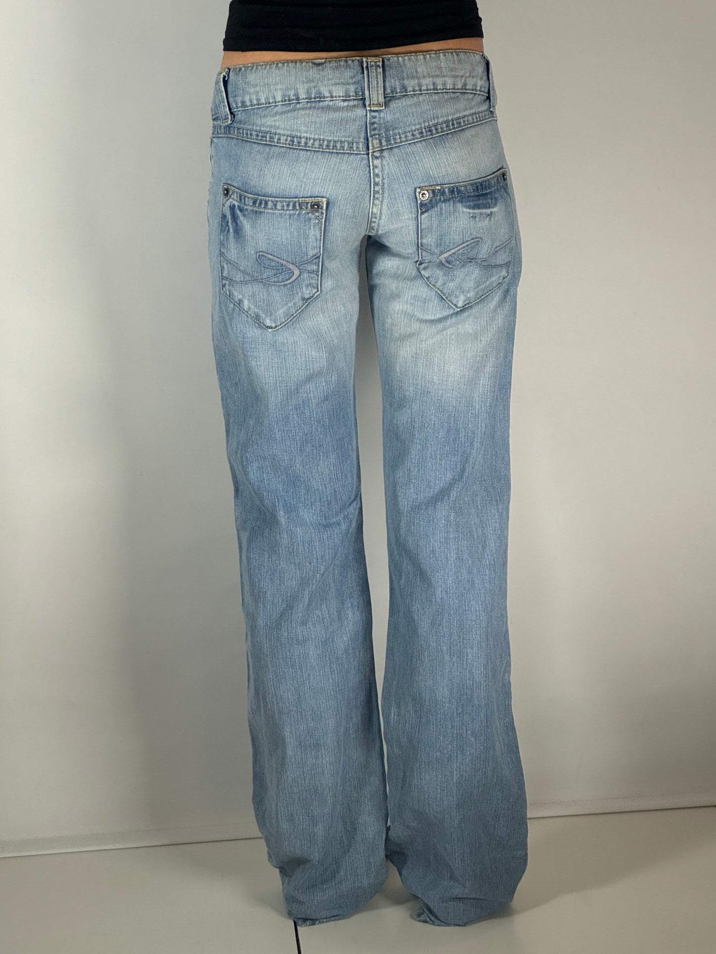 Lågmidjade jeans stl: S