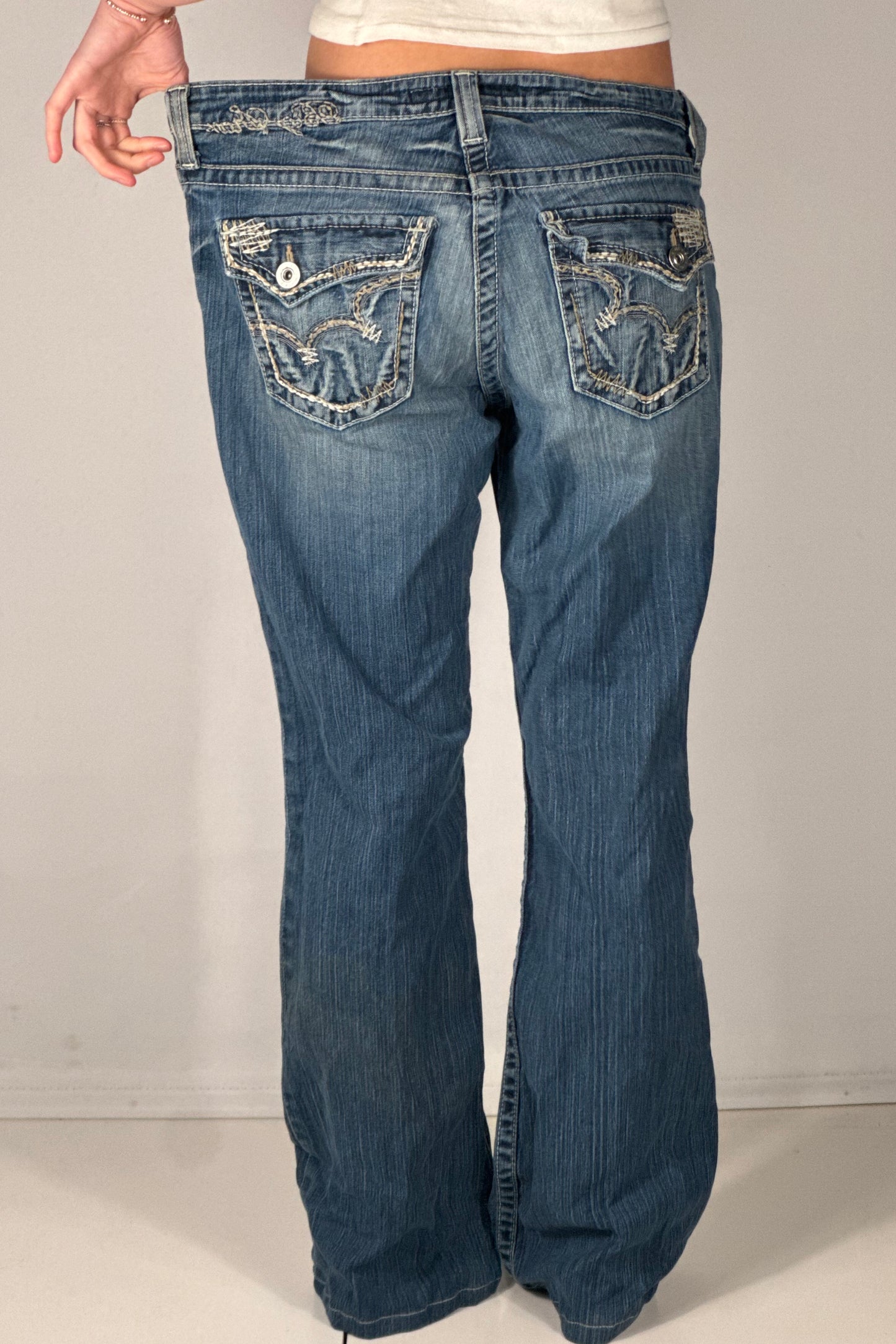 Lågmidjade jeans stl: L
