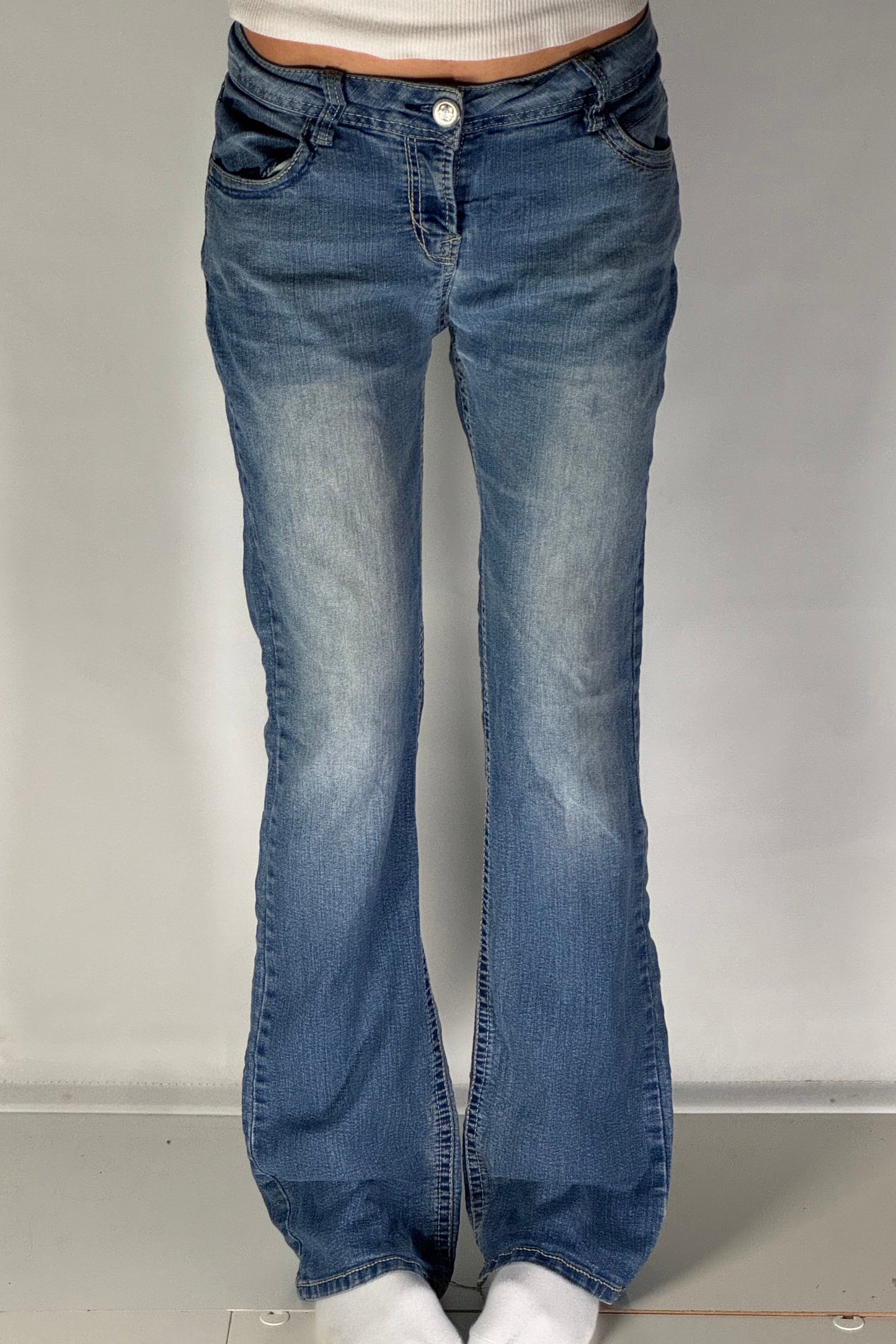 Lågmidjade jeans stl: L