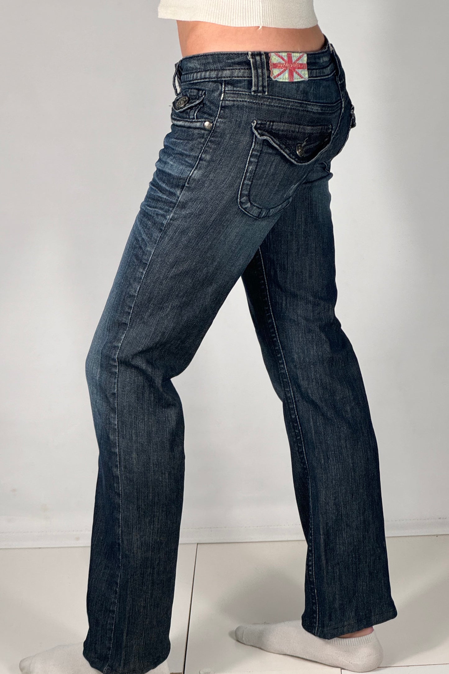 Lågmidjade jeans stl: XS