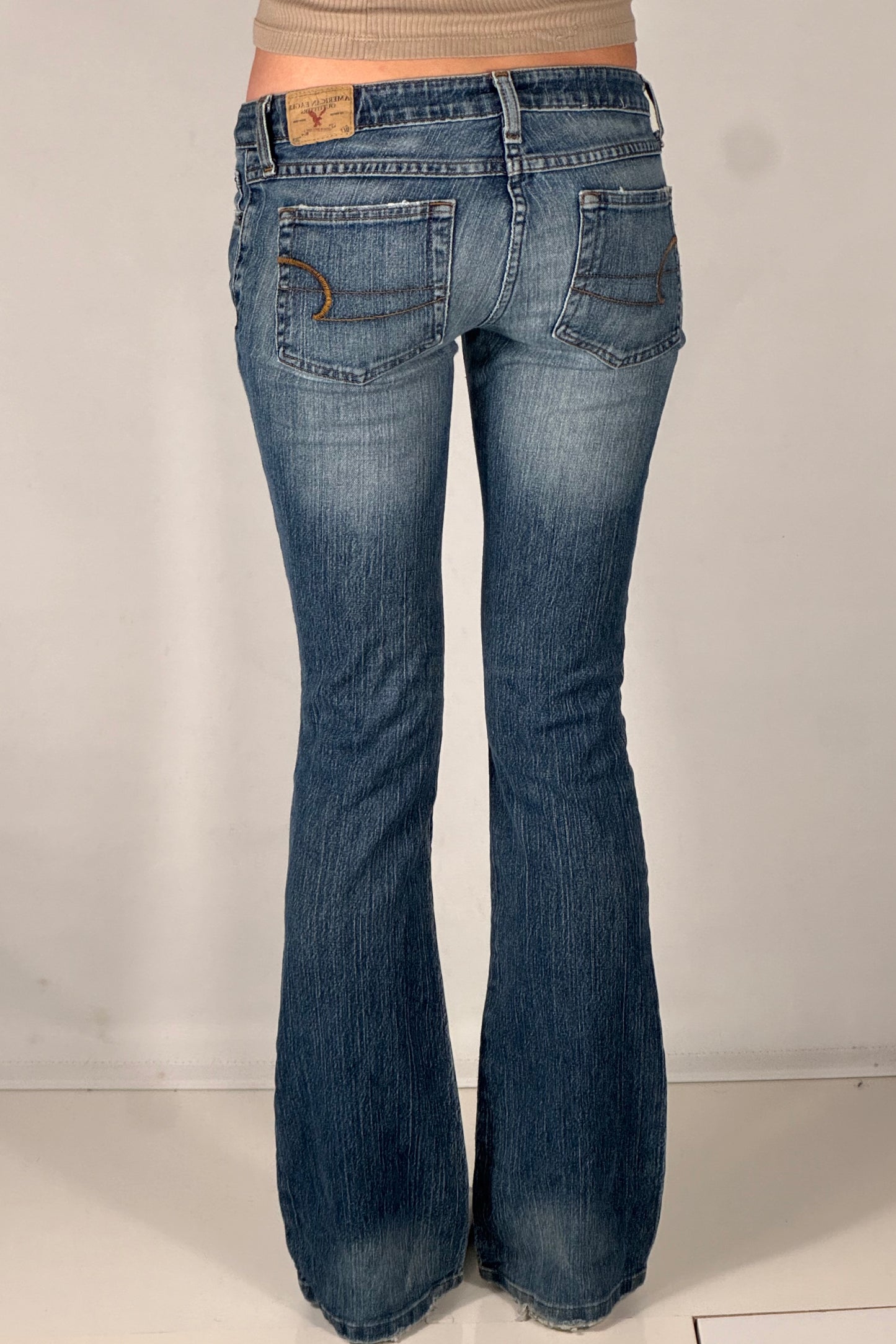 Lågmidjade jeans stl: XS