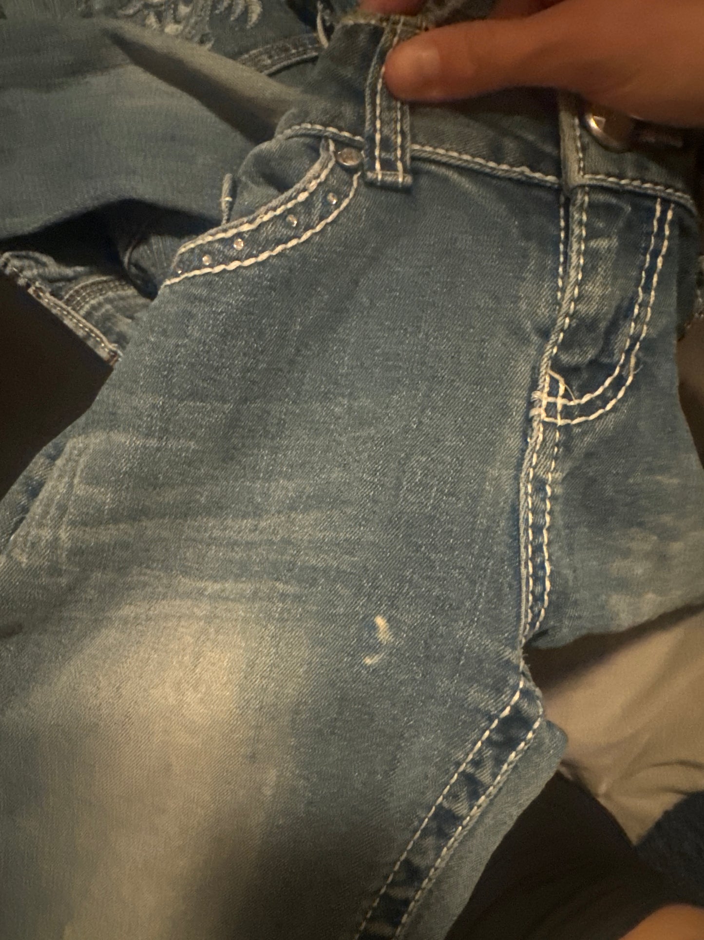 Lavtaljede jeans str: XS