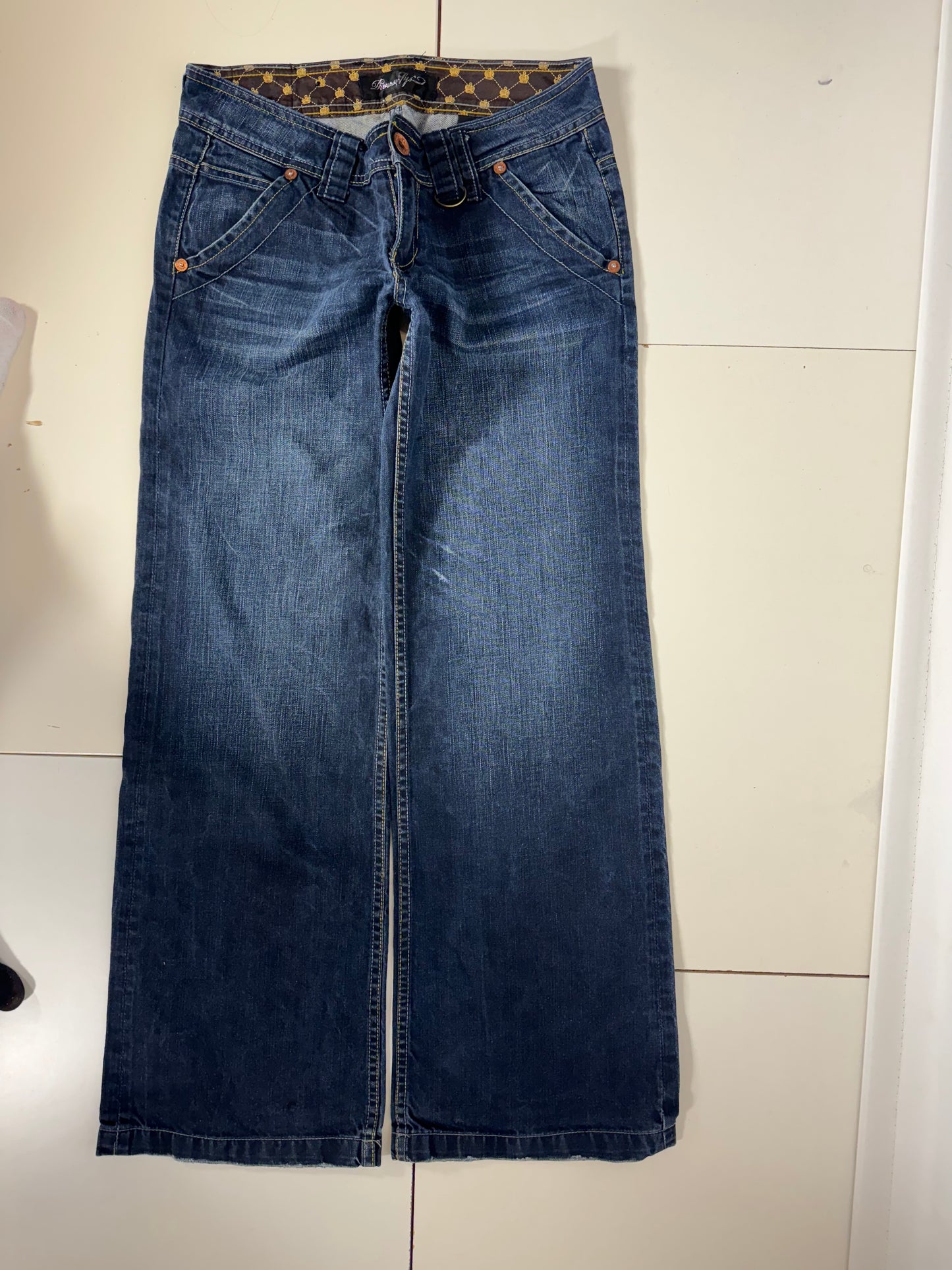 Lågmidjade jeans stl: S