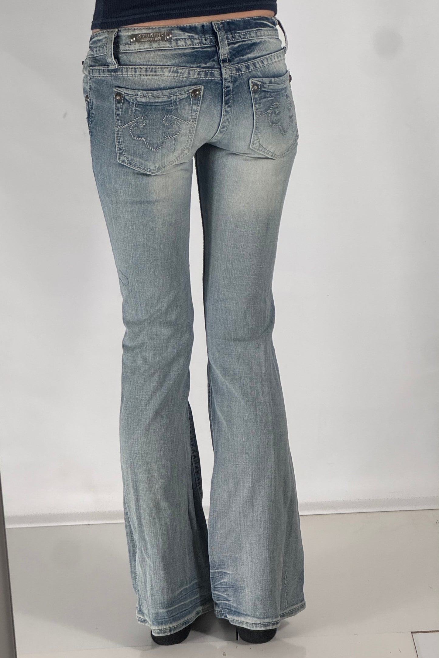 Lågmidjade jeans stl: XXS