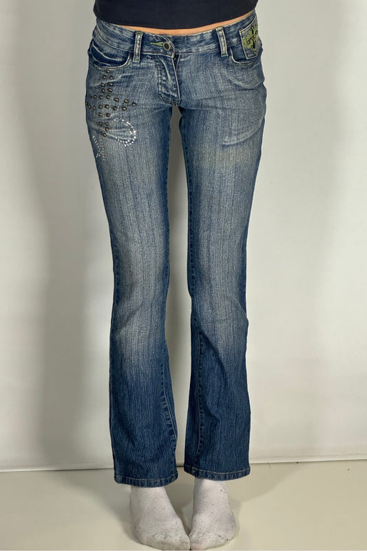 Lågmidjade jeans stl: XXS