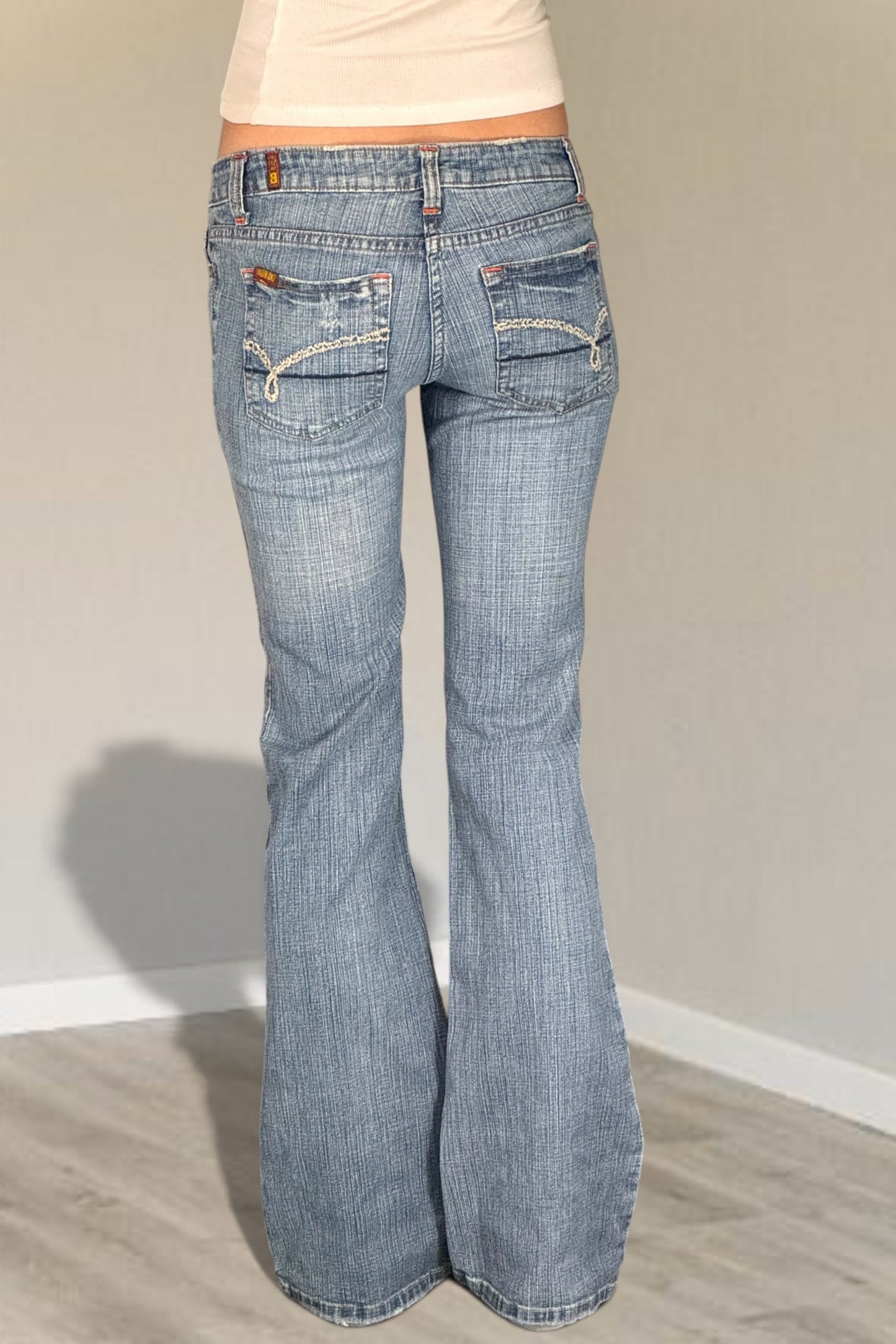Lågmidjade jeans stl: XS