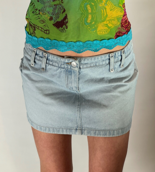 Jeans kjol–stl: S