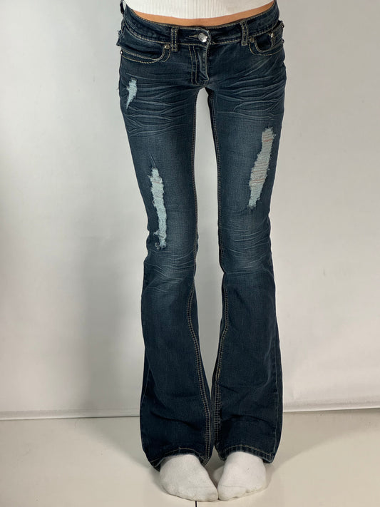 Lågmidjade jeans stl: XS