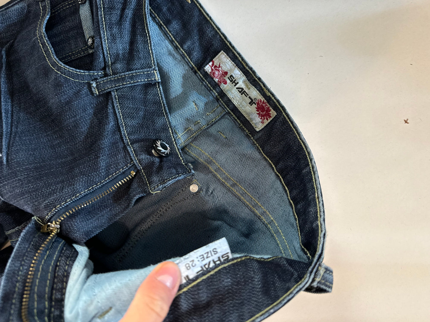 Lågmidjade jeans stl: XS/S