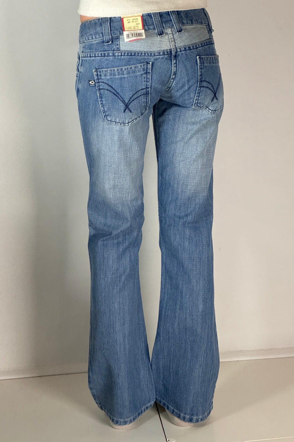 Lågmidjade jeans stl: XXS (W27/L32)