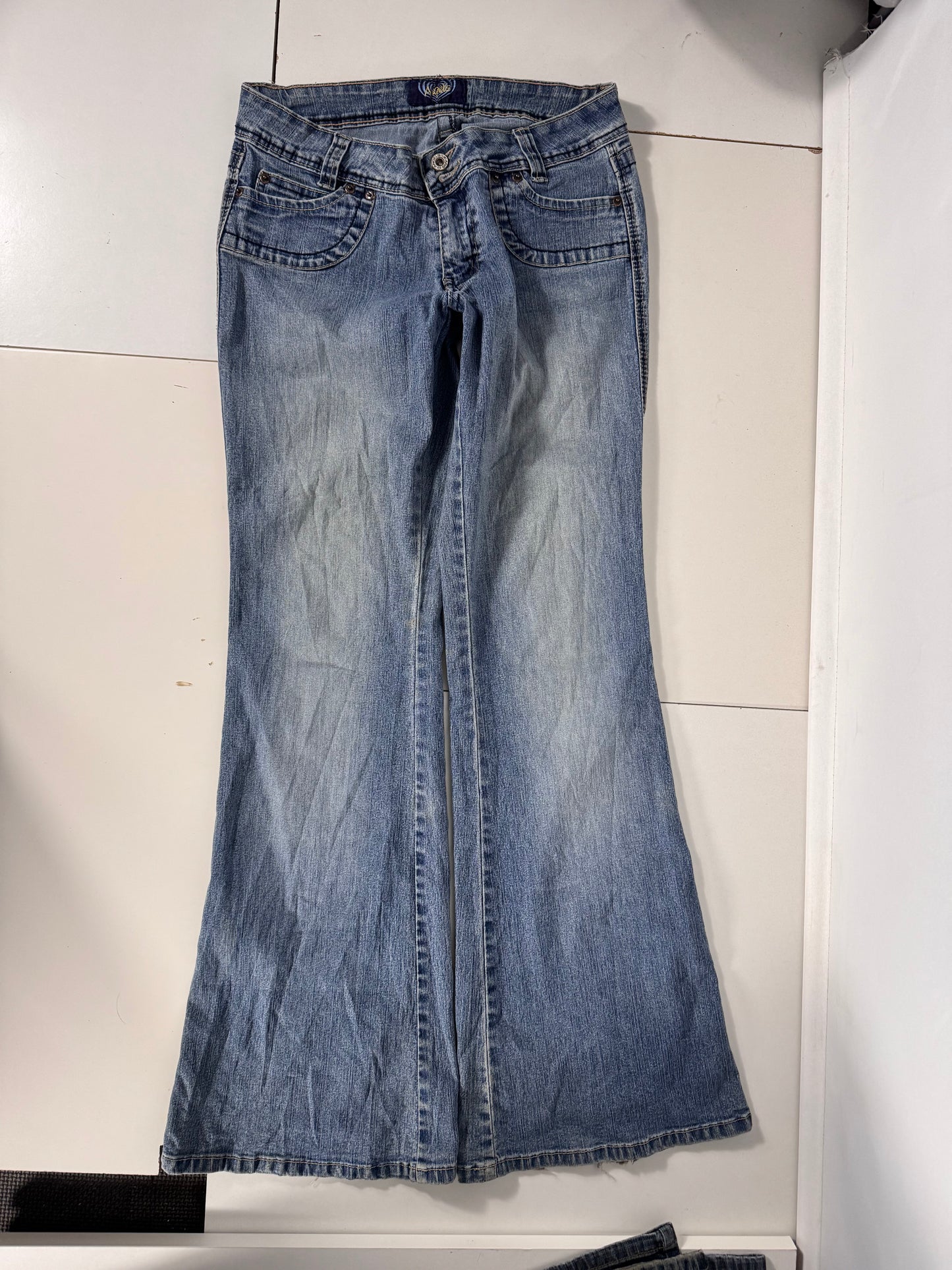 Lågmidjade jeans stl: S